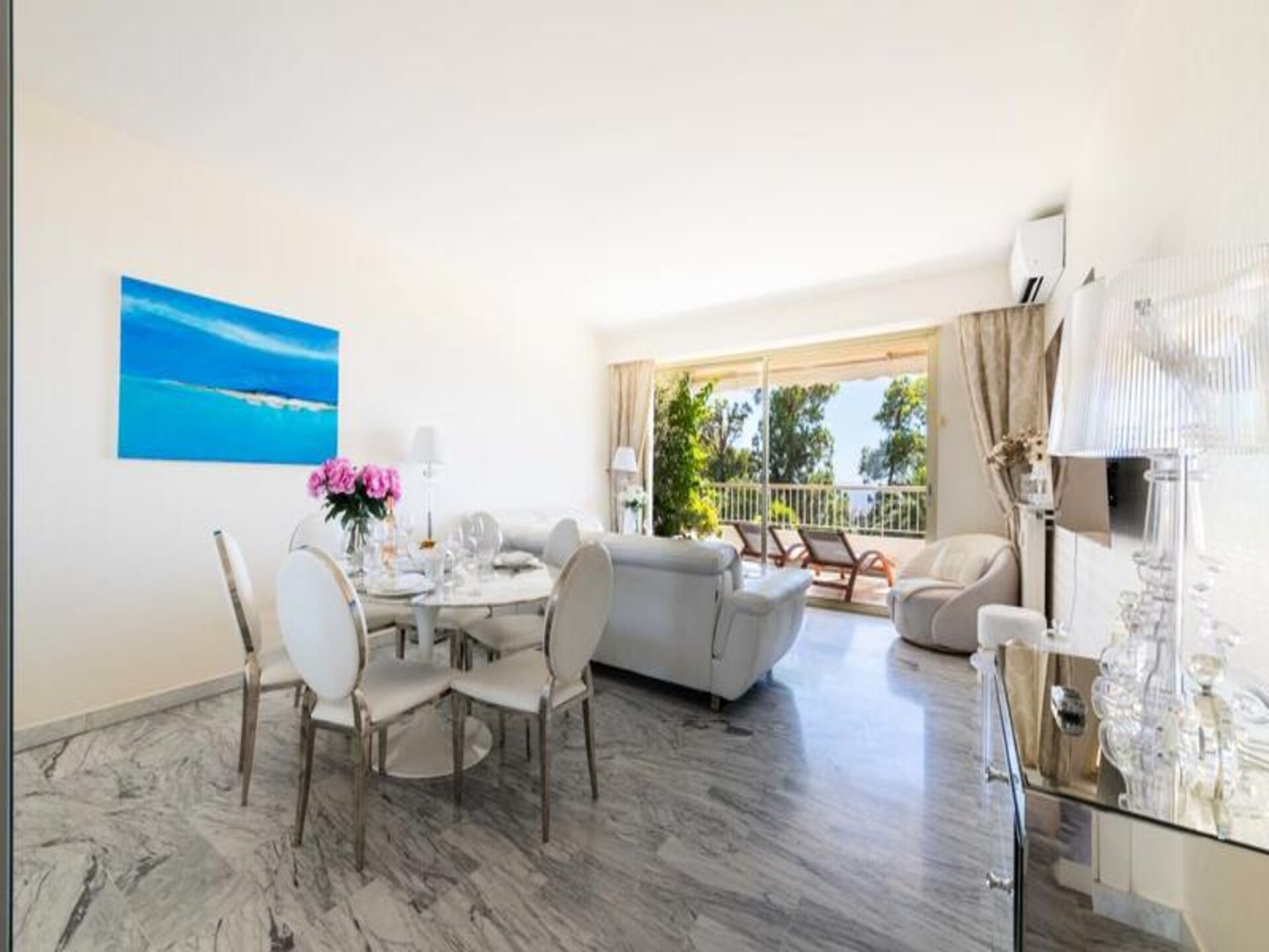 Elegant appartement met panoramisch zeezicht en zwembad in Cannes - foto 2