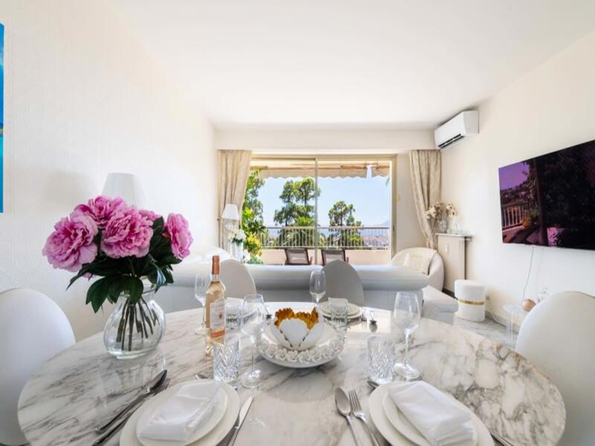 Elegant appartement met panoramisch zeezicht en zwembad in Cannes - foto 8