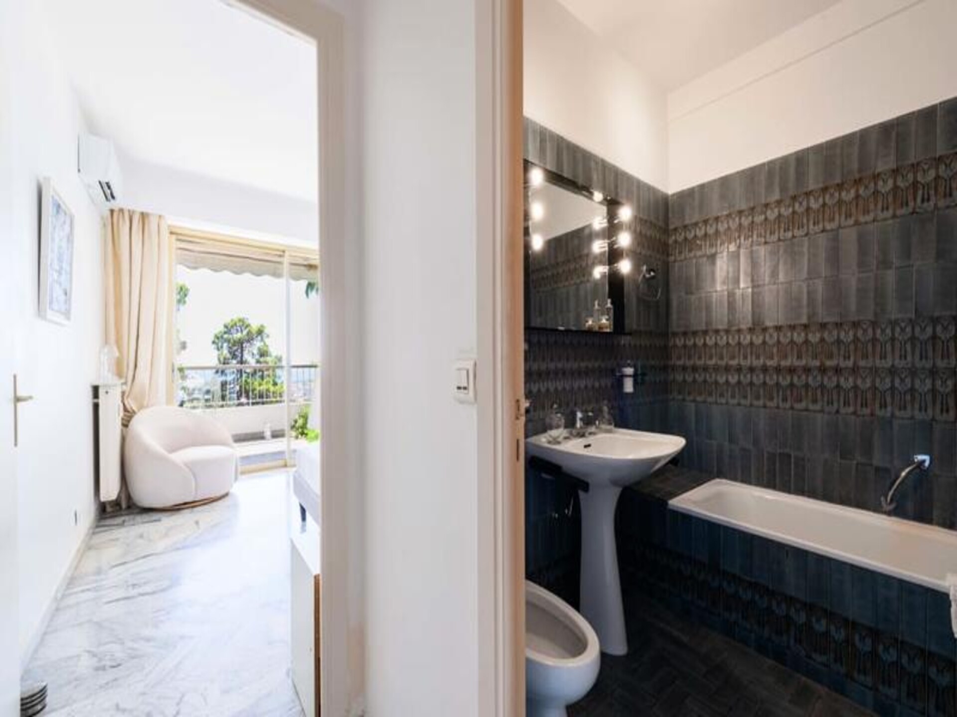 Elegant appartement met panoramisch zeezicht en zwembad in Cannes - foto 16
