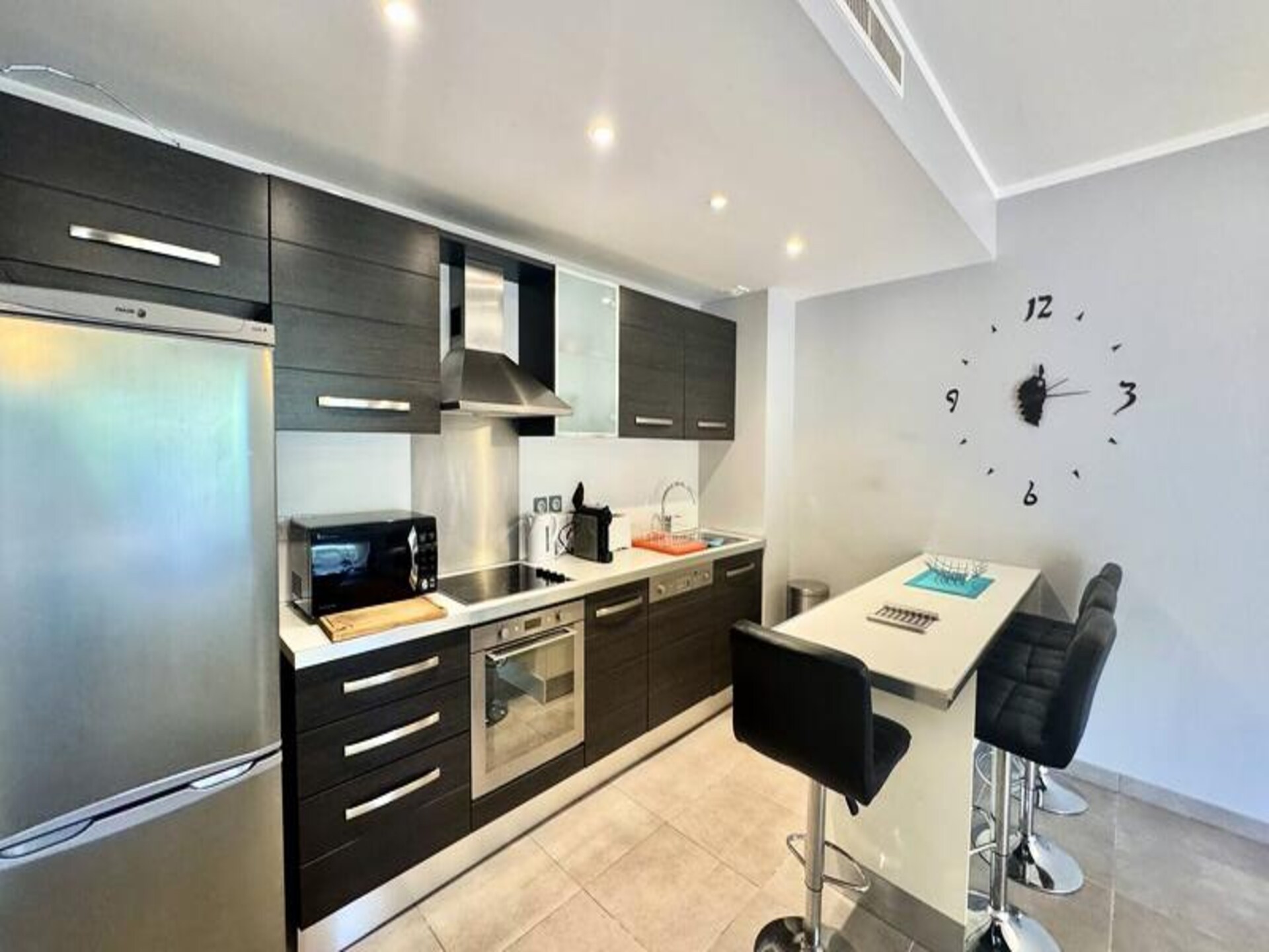Licht appartement met terras en tuin op loopafstand van Propriano - foto 9