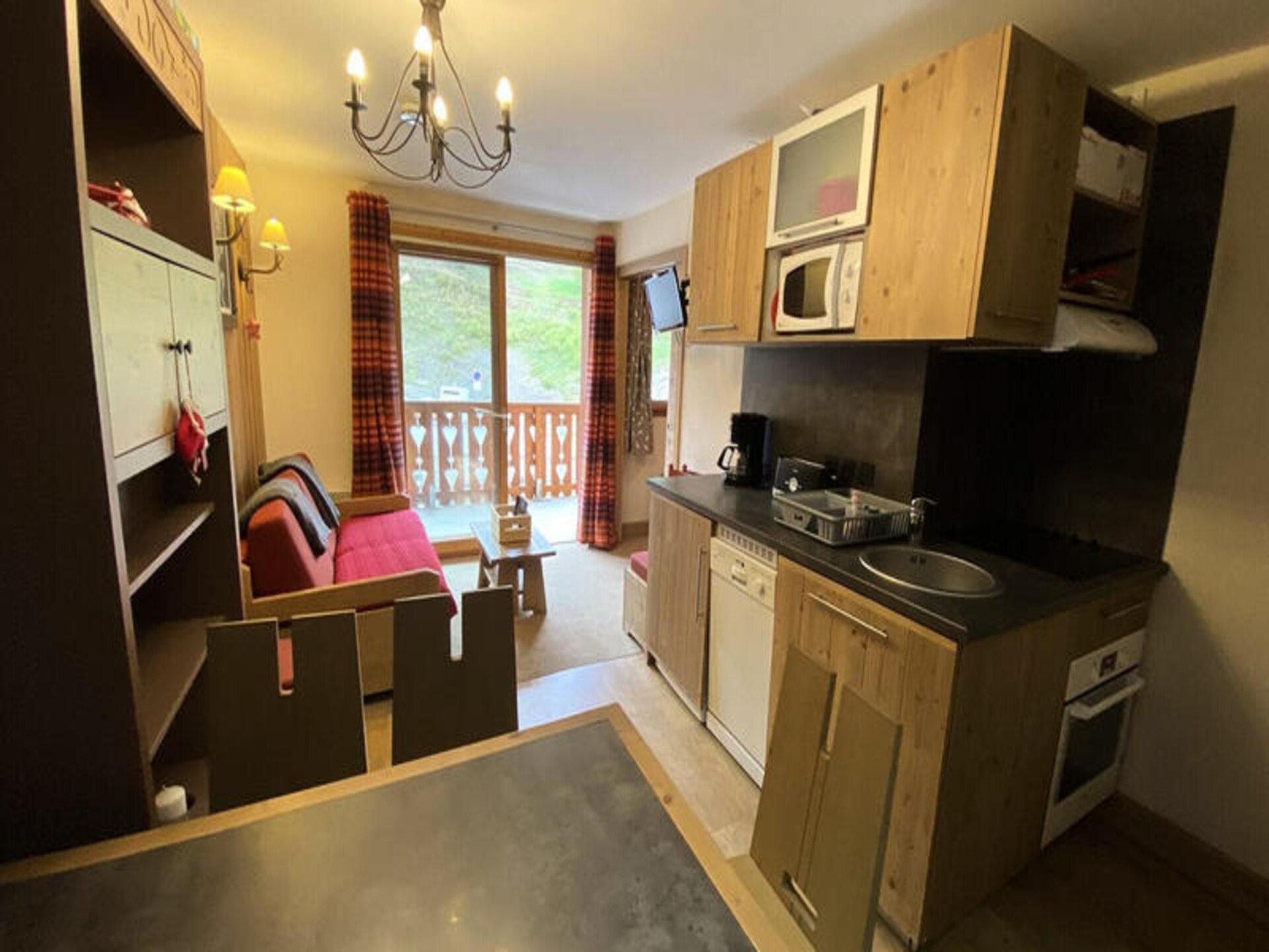 Knus appartement op 100m van de piste met panoramisch bergzicht in Risoul 1850 - foto 3