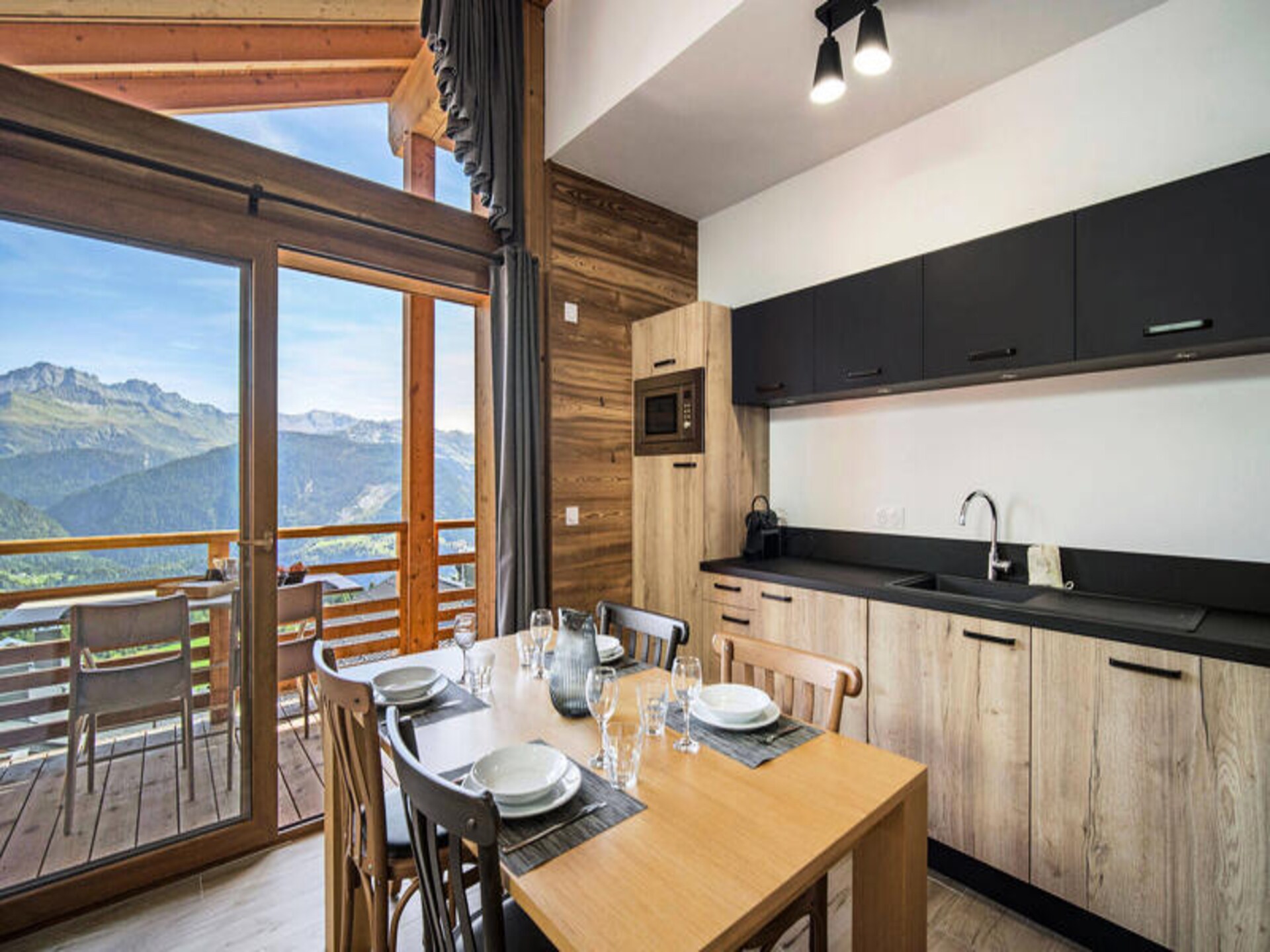 Résidence L'Altarena: Modern appartement met panoramisch uitzicht op Mont Blanc - foto 4