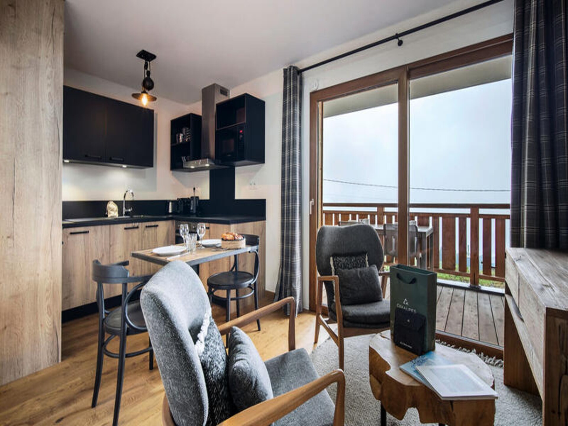 Appartement met Mont Blanc uitzicht in Hauteluce, vlakbij de skipistes - foto 1