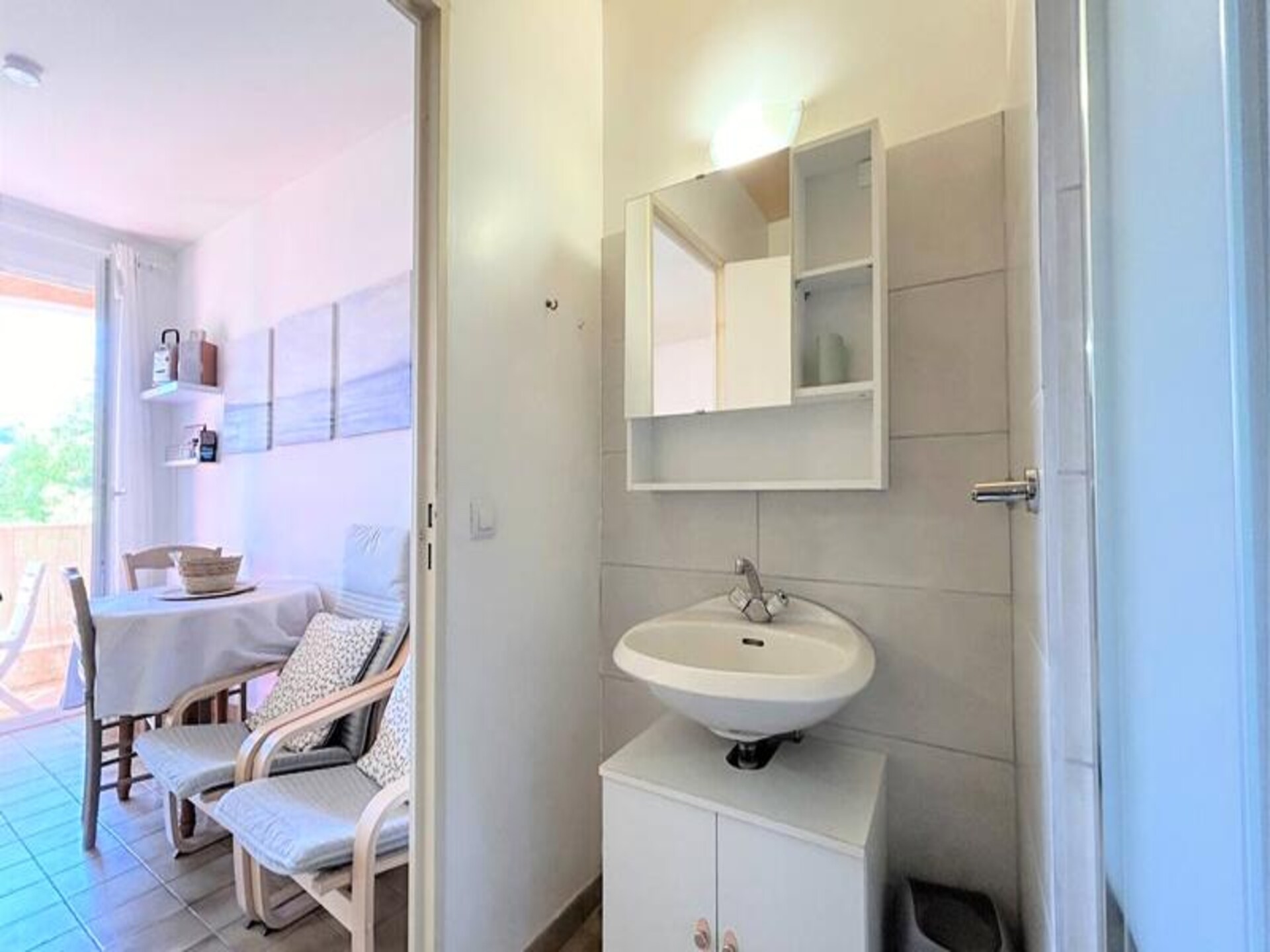 Studio met balkon in het hart van de Provence in Gréoux-les-Bains - foto 3