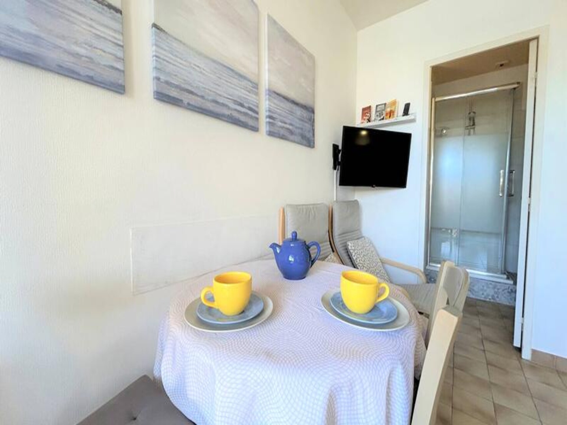 Studio met balkon in het hart van de Provence in Gréoux-les-Bains - foto 12