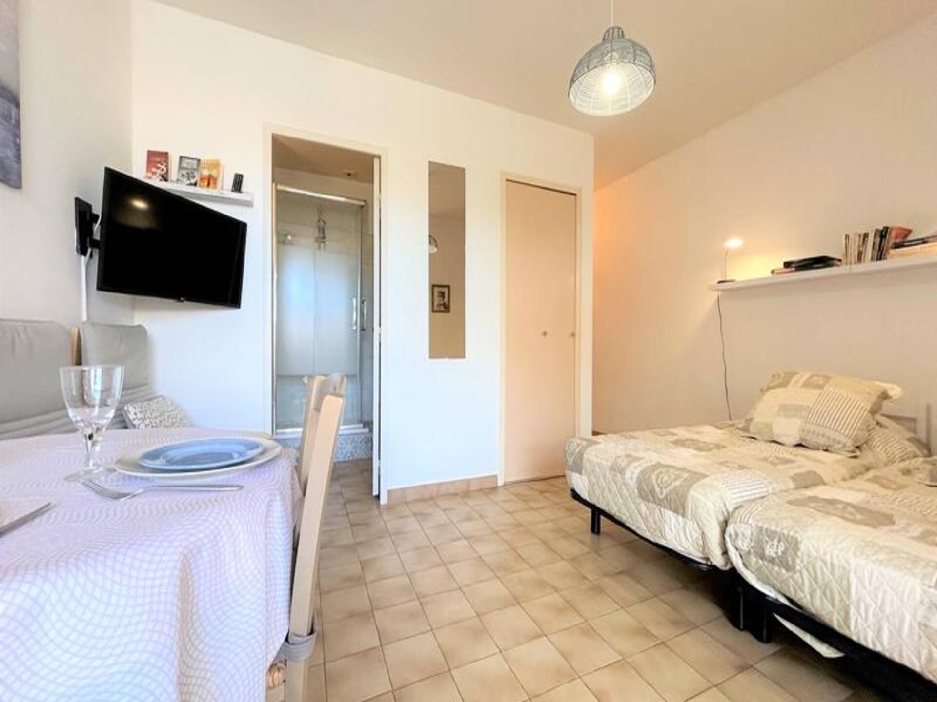 Studio met balkon in het hart van de Provence in Gréoux-les-Bains - foto 15
