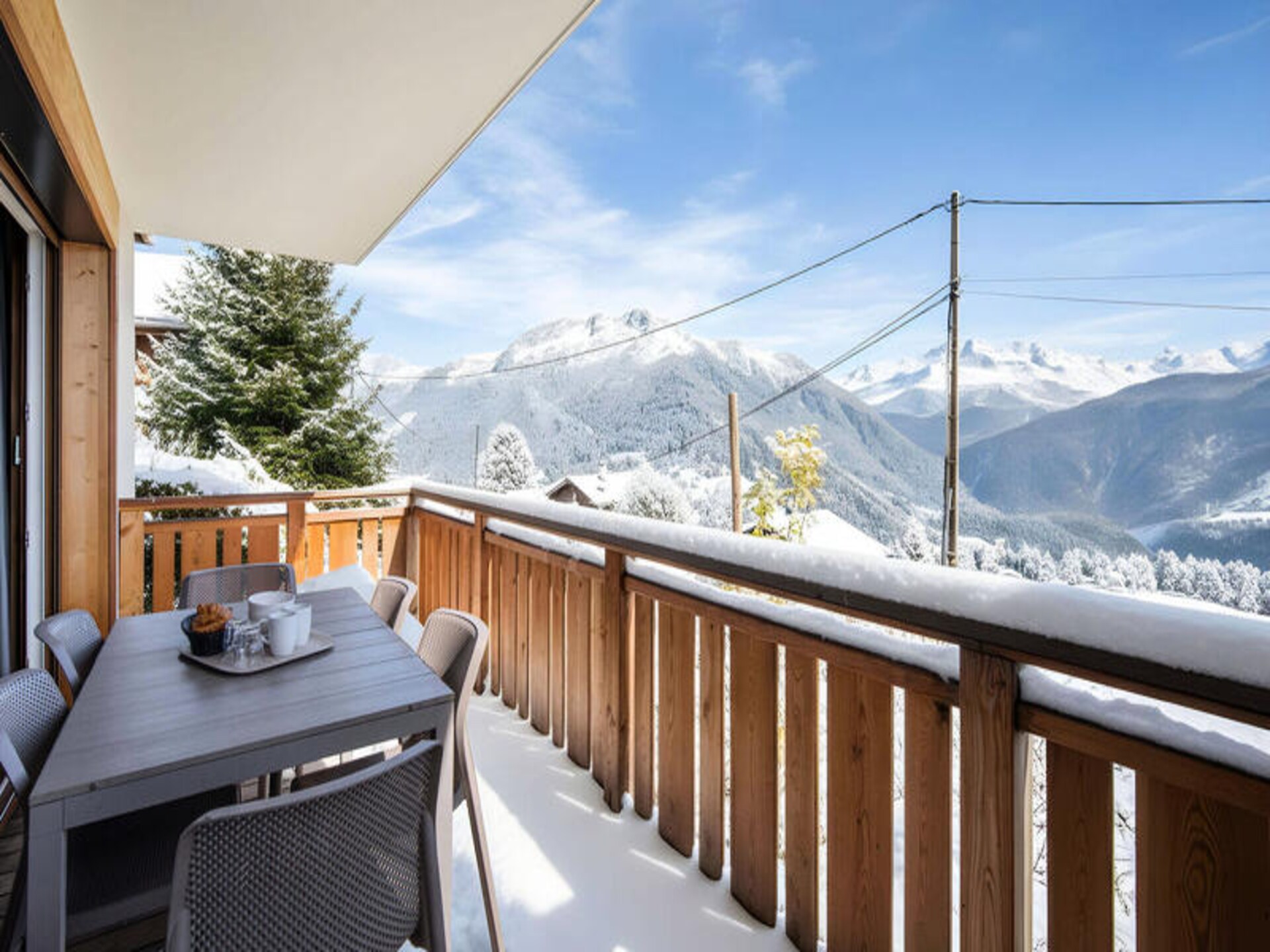 Ruim appartement 8p met Mont Blanc uitzicht in Hauteluce - foto 5