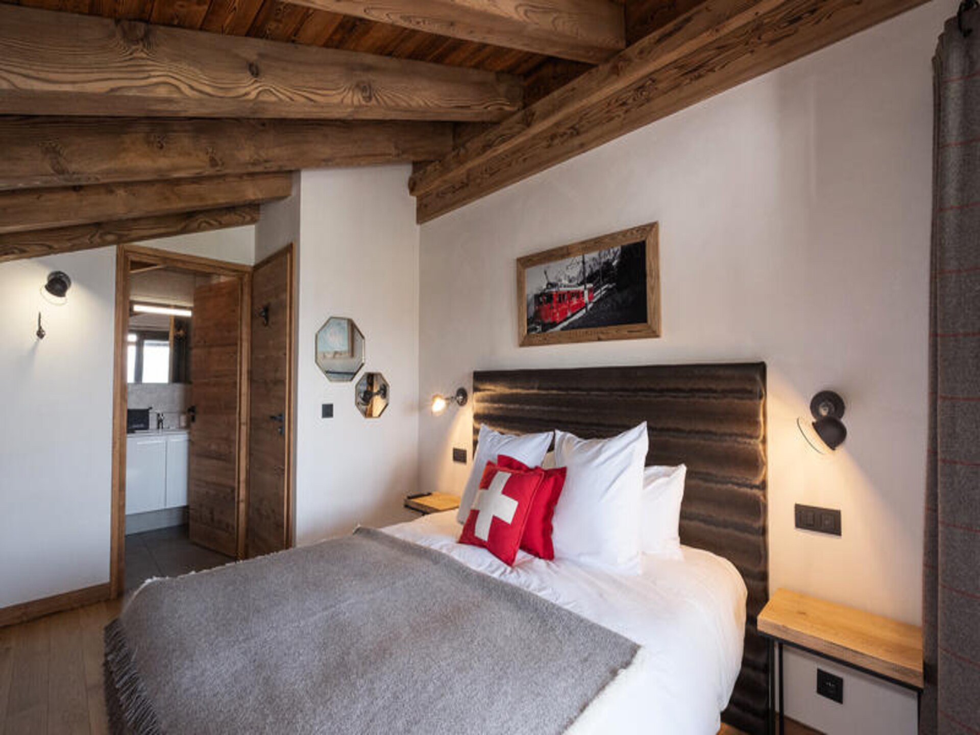 Luxe chaletappartement met sauna, jacuzzi en ski-in/ski-out in Les Saisies - foto 6