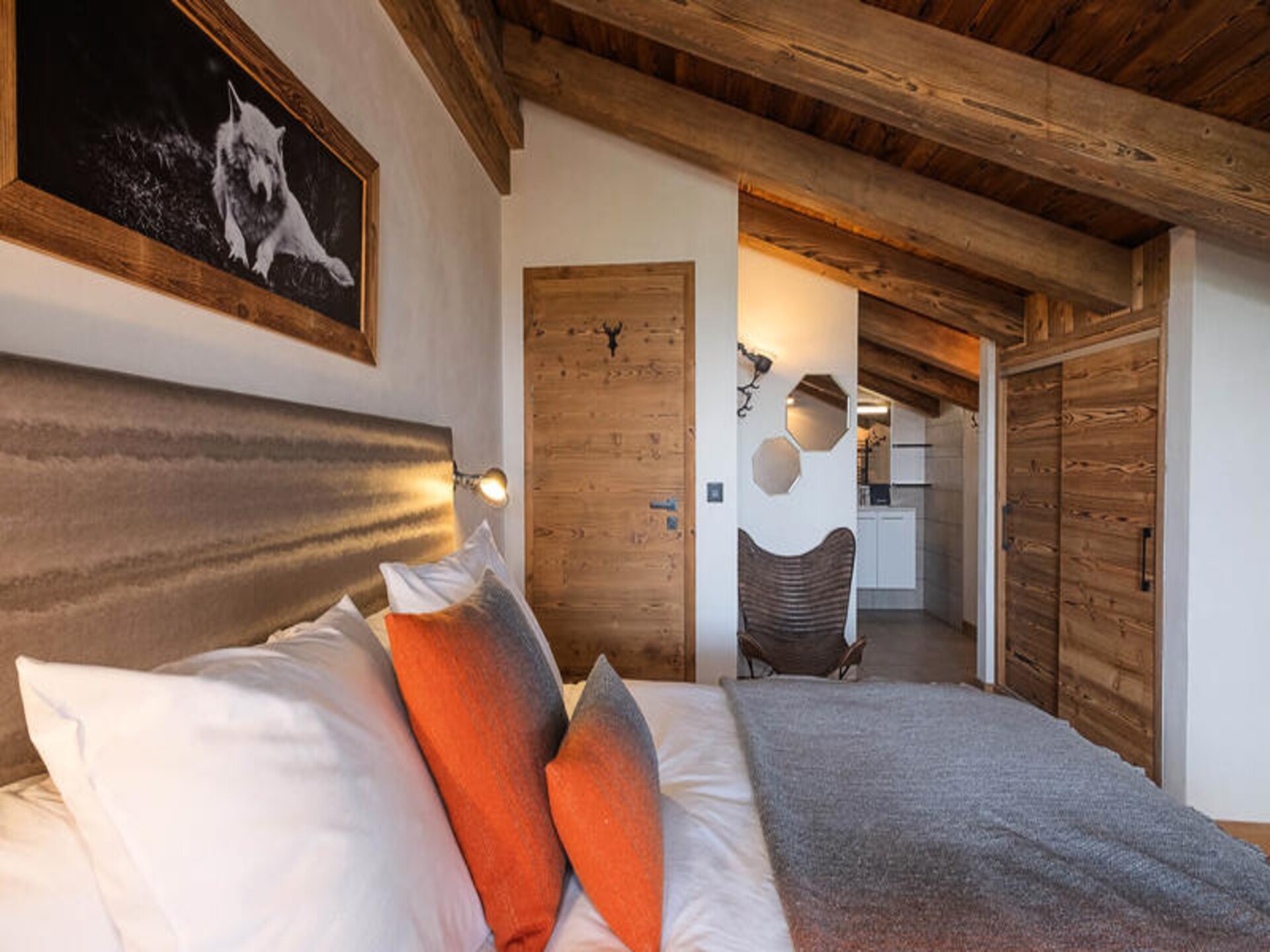 Luxe chaletappartement met sauna, jacuzzi en ski-in/ski-out in Les Saisies - foto 7