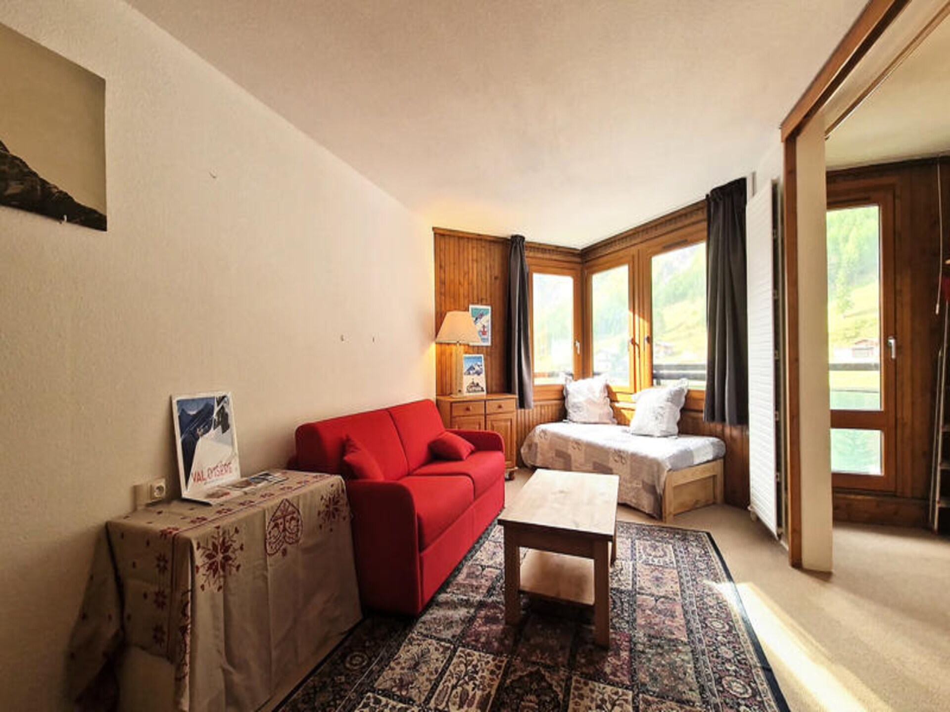 Ski-in/ski-out appartement in La Daille, Val d'Isère - foto 4