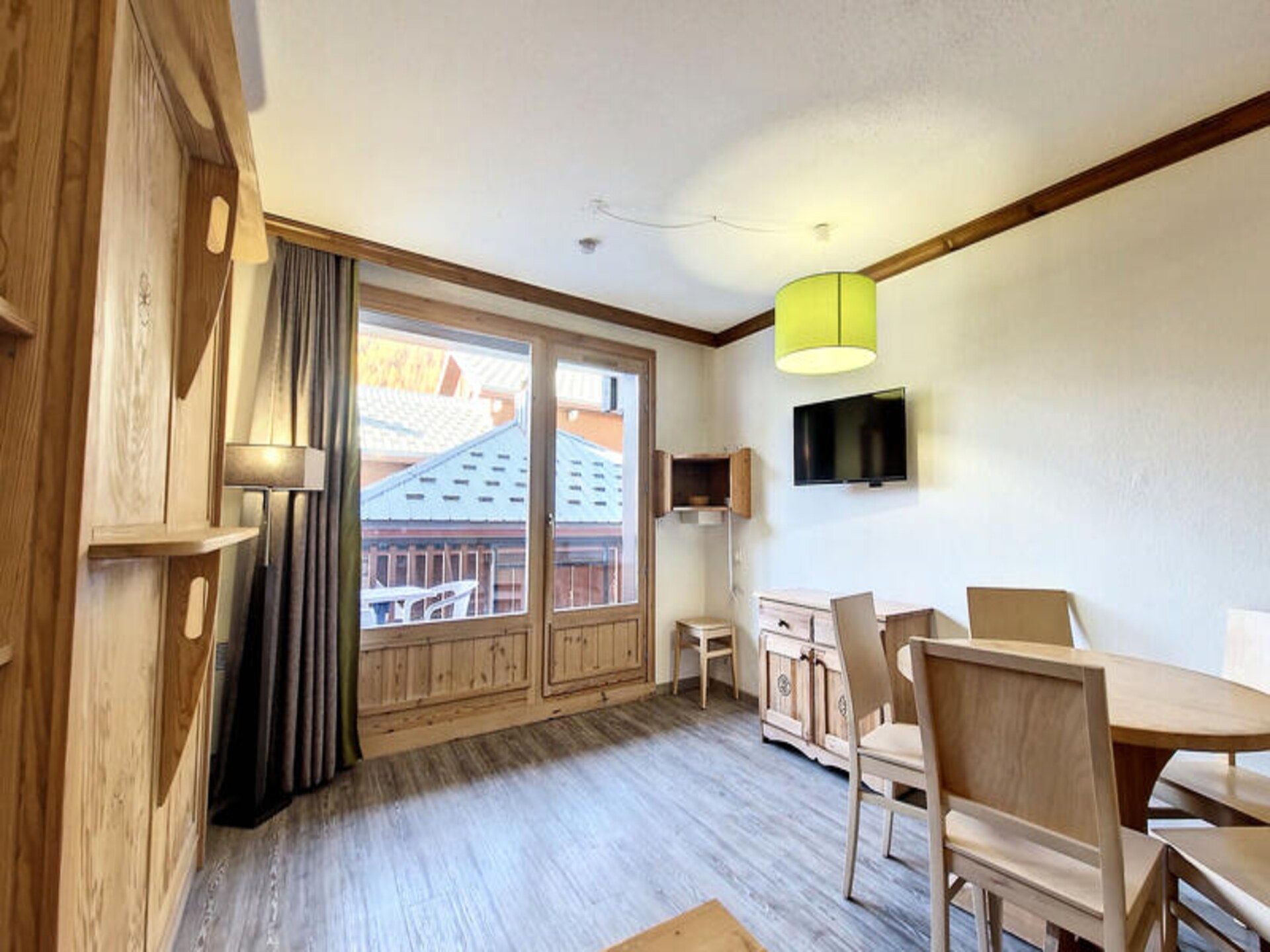 Zonnig studio-appartement op de eerste verdieping met balkon in Val d'Isère - foto 5