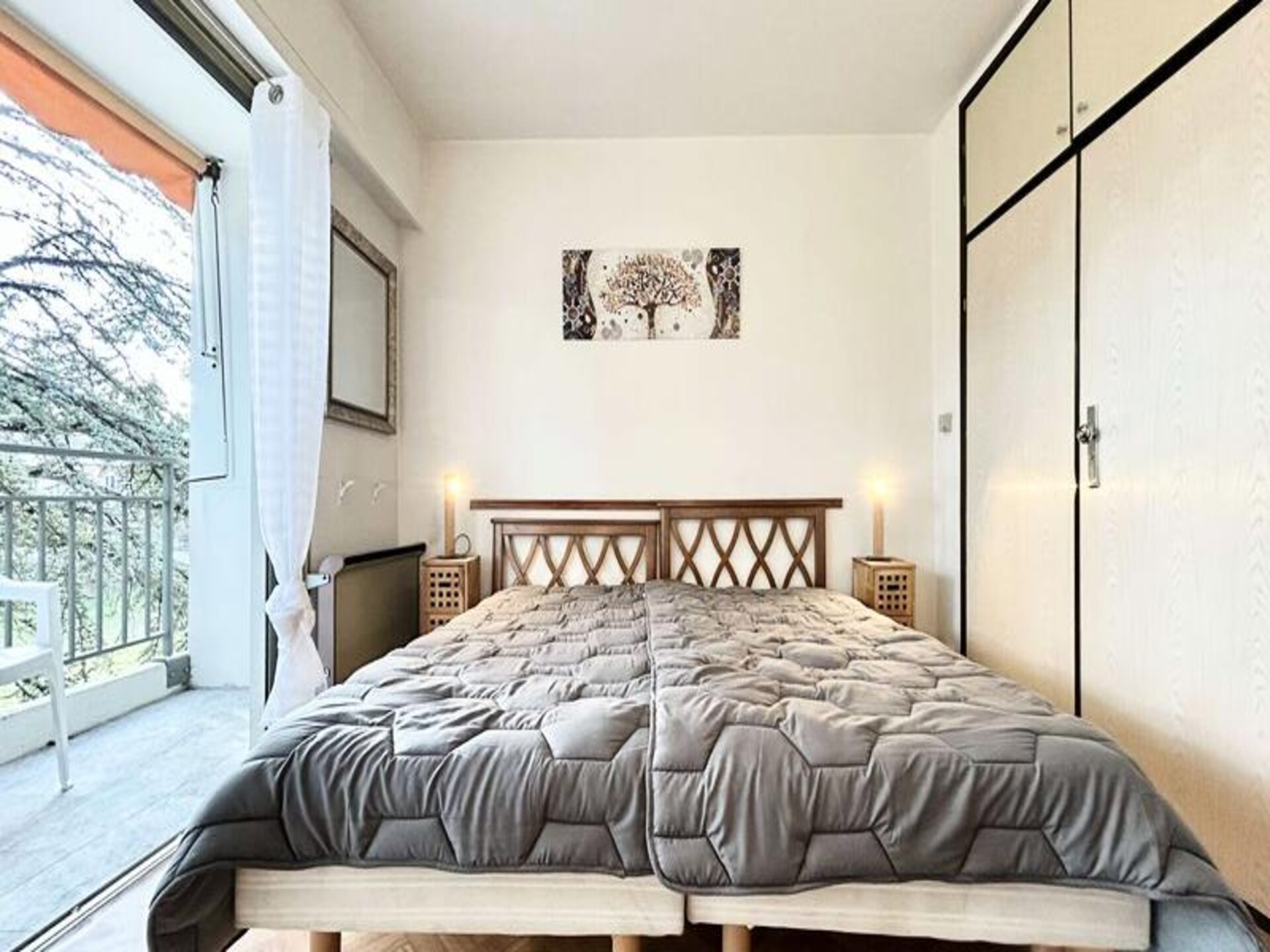 Knusse studio met balkon op zuiden, vlakbij thermen Gréoux-les-Bains - foto 8