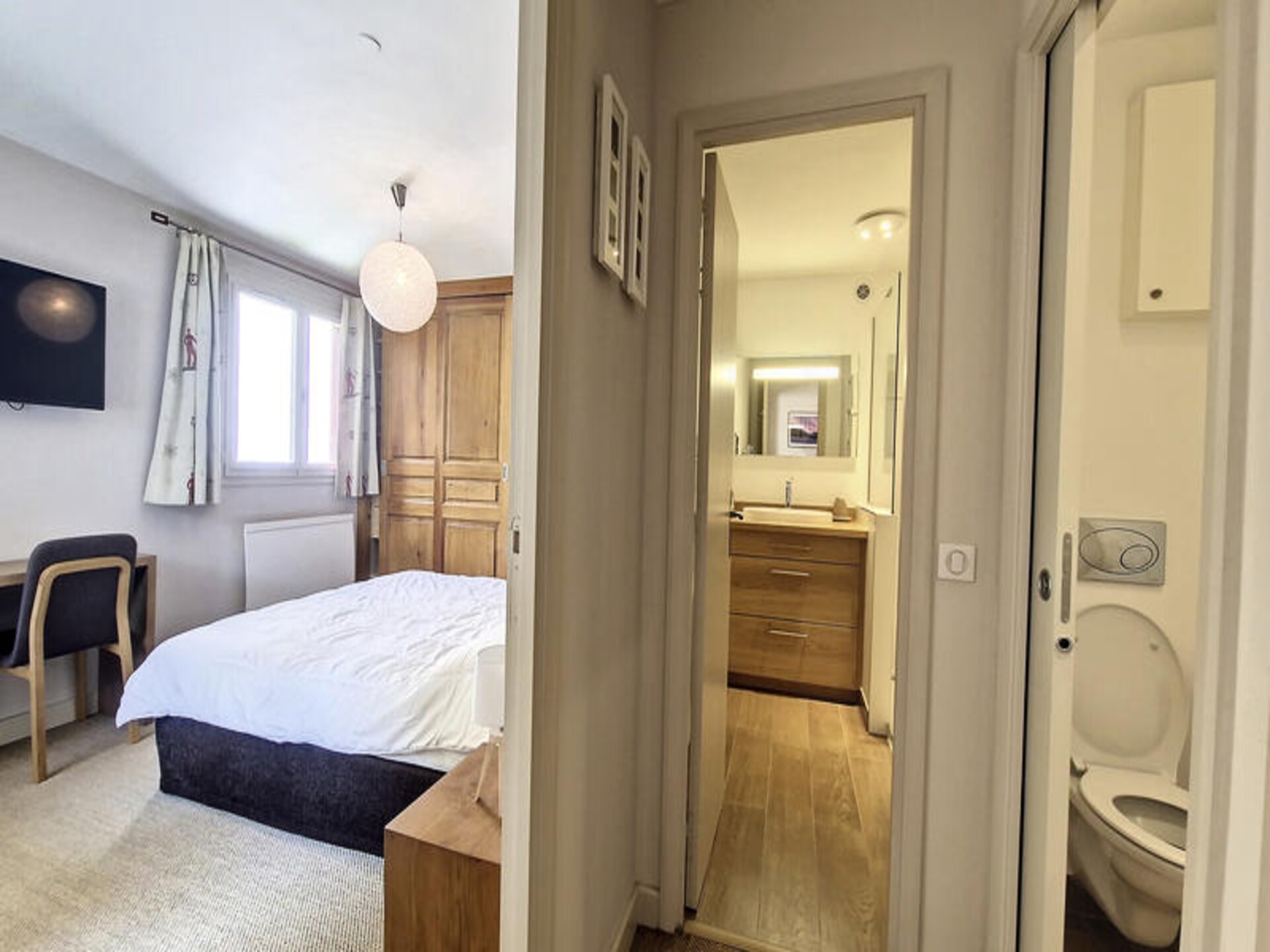 Ski-in/ski-out appartement voor 8 personen in Val d'Isère met uitzicht op Bellevarde - foto 17