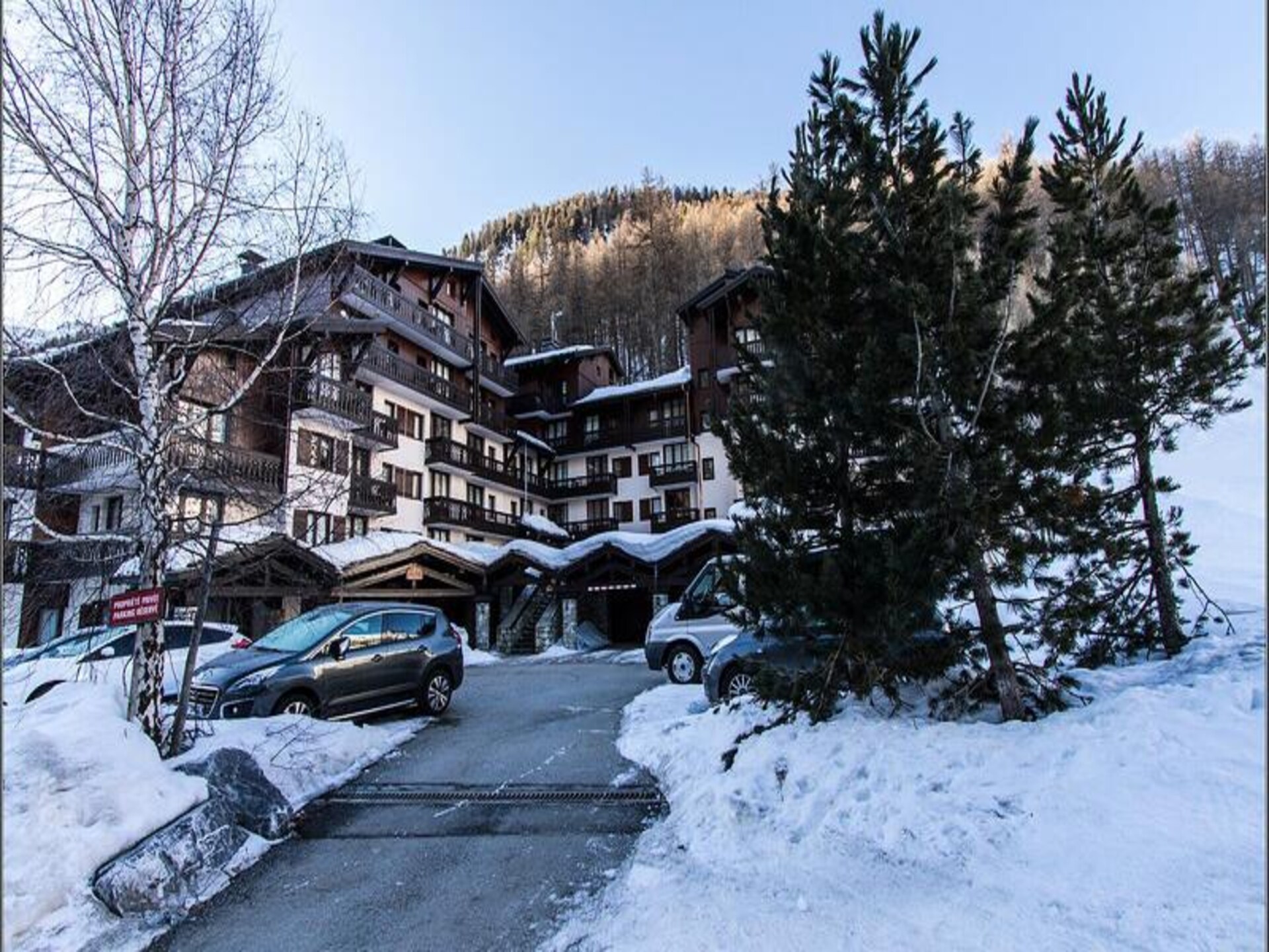 Knusse studio aan de piste in Val d'Isère voor 4 personen - foto 1