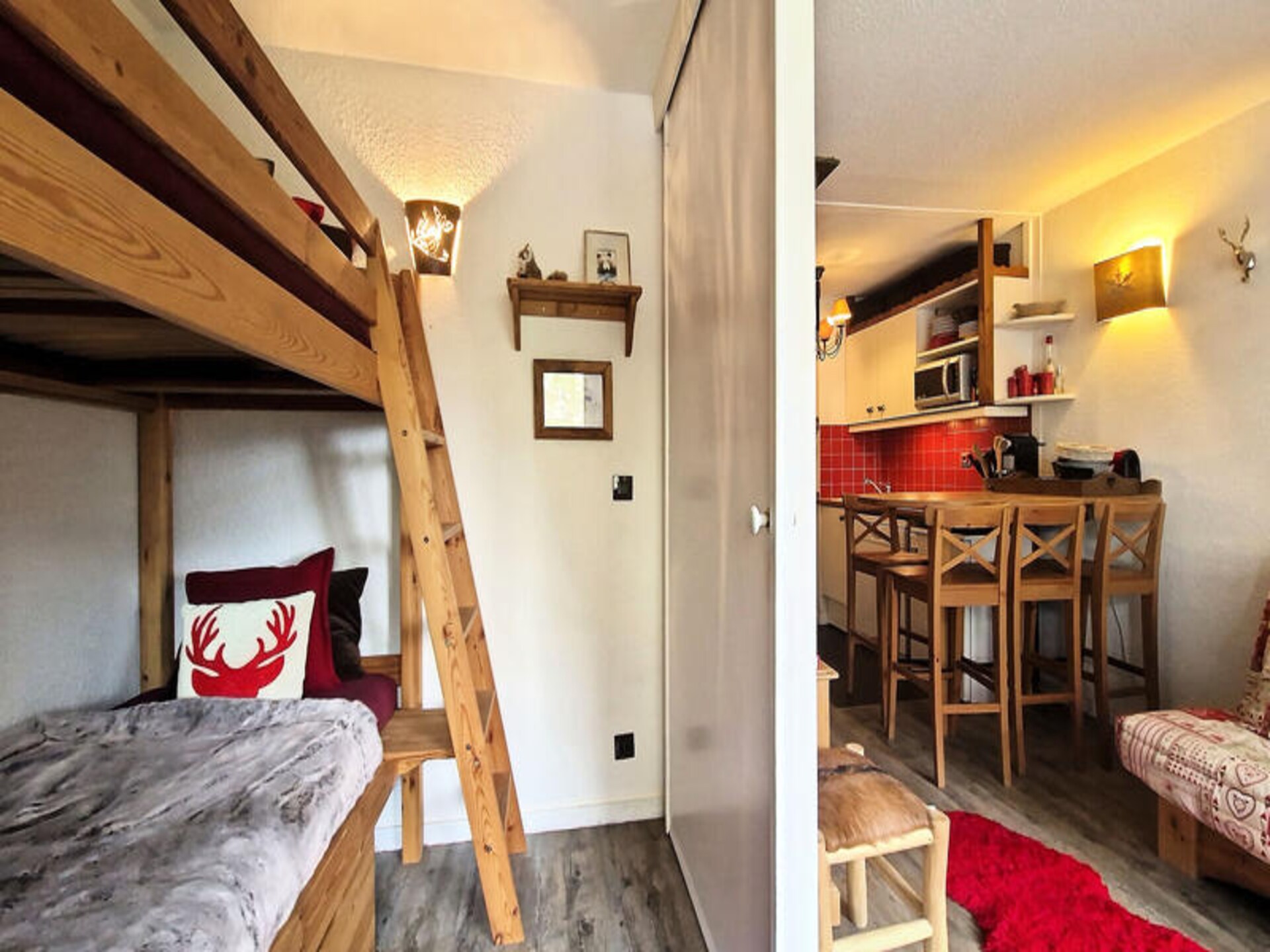 Knusse studio aan de piste in Val d'Isère voor 4 personen - foto 15