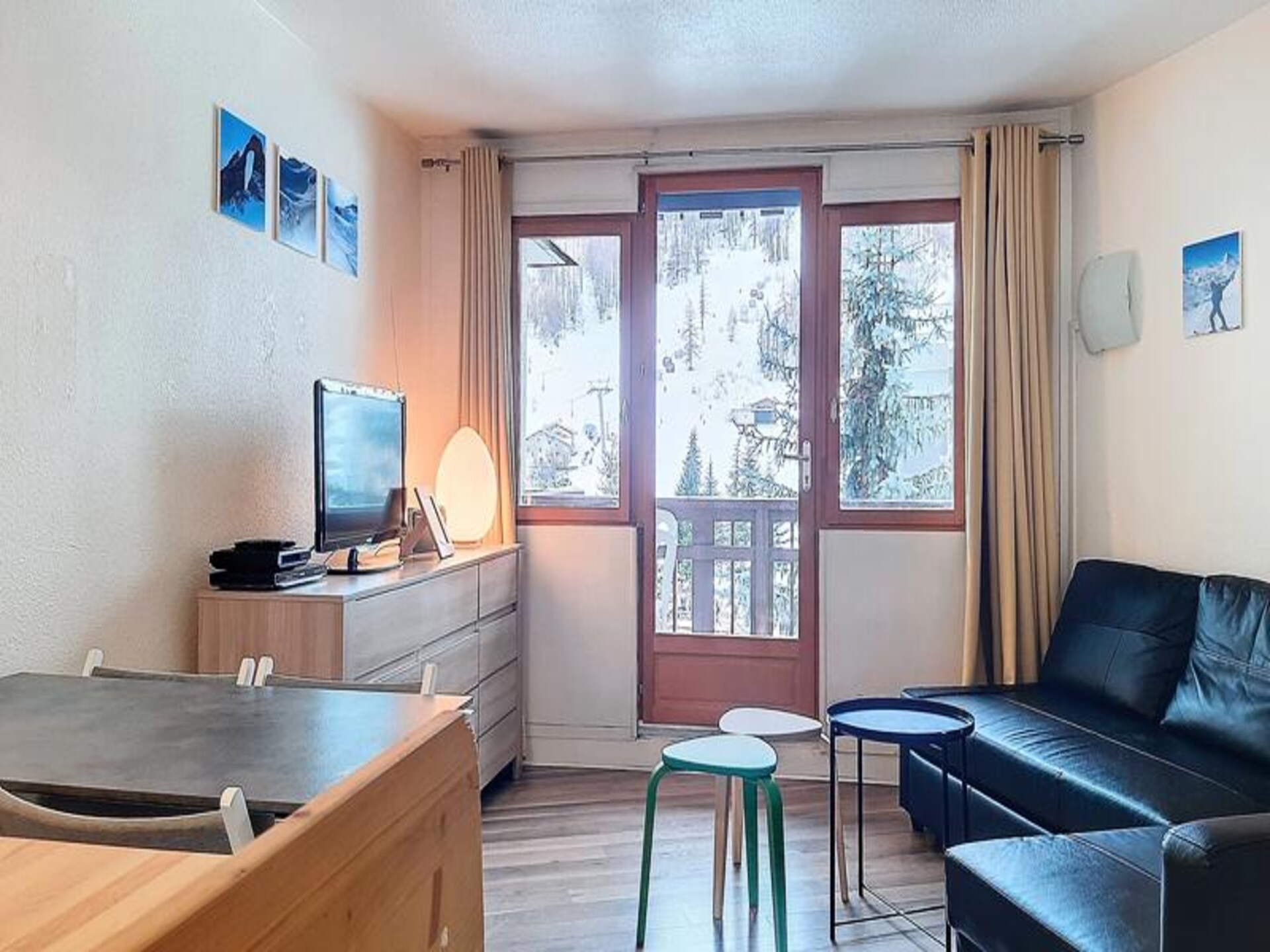 Ski-in/ski-out appartement La Daille met uitzicht op de pistes - foto 3