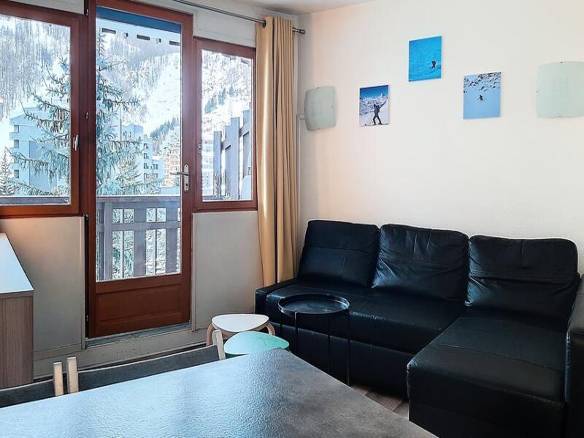 Ski-in/ski-out appartement La Daille met uitzicht op de pistes - foto 4