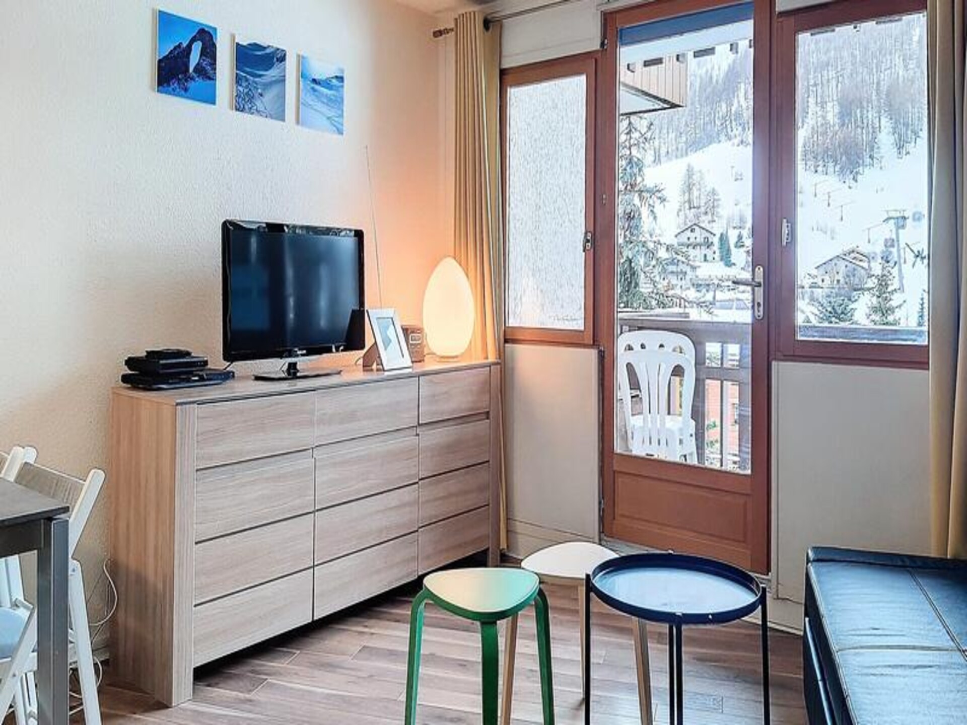 Ski-in/ski-out appartement La Daille met uitzicht op de pistes - foto 5
