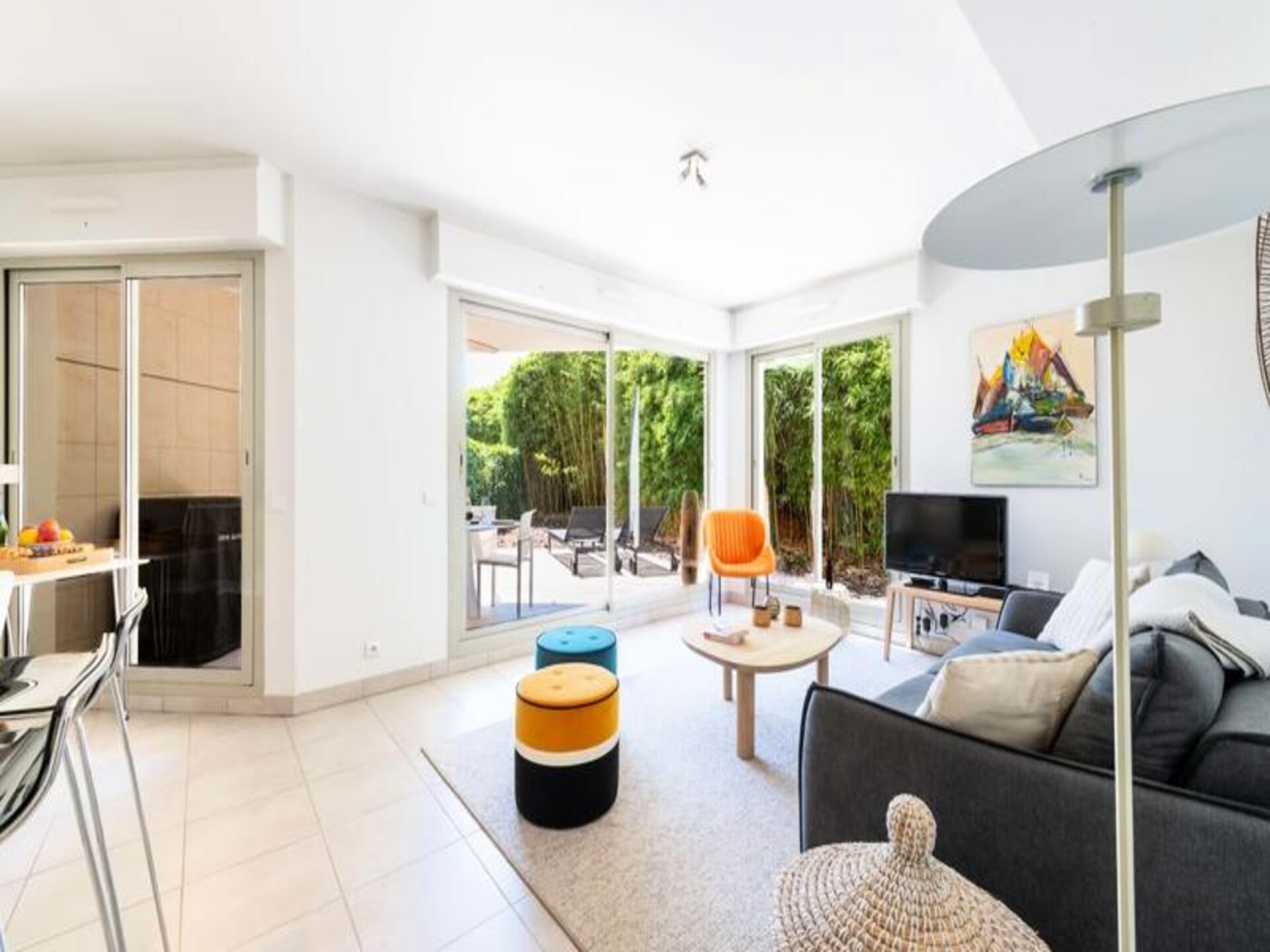 Tuinappartement Cannes California met privétuin, zwembad en parkeerplaats - foto 5