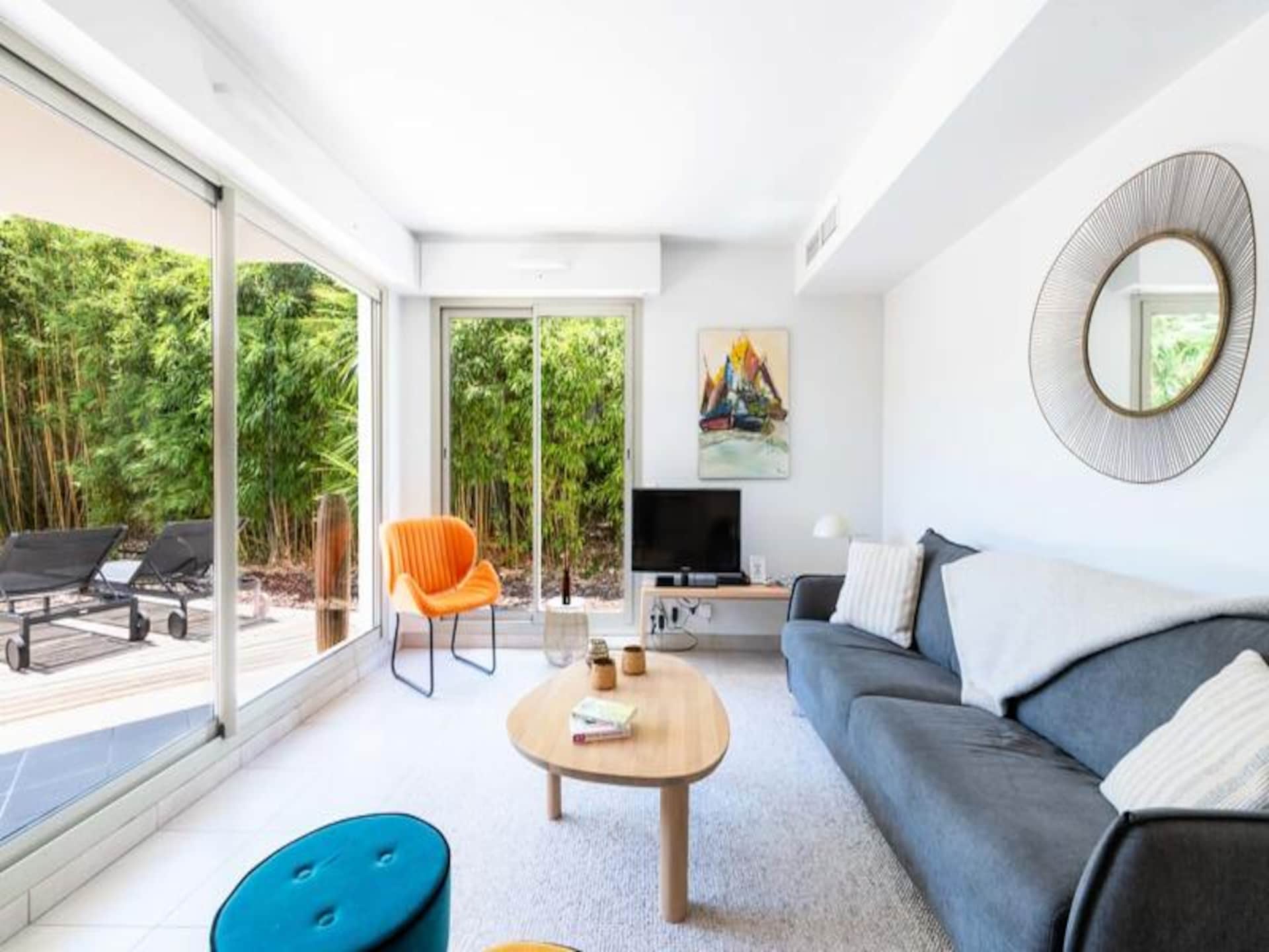 Tuinappartement Cannes California met privétuin, zwembad en parkeerplaats - foto 6