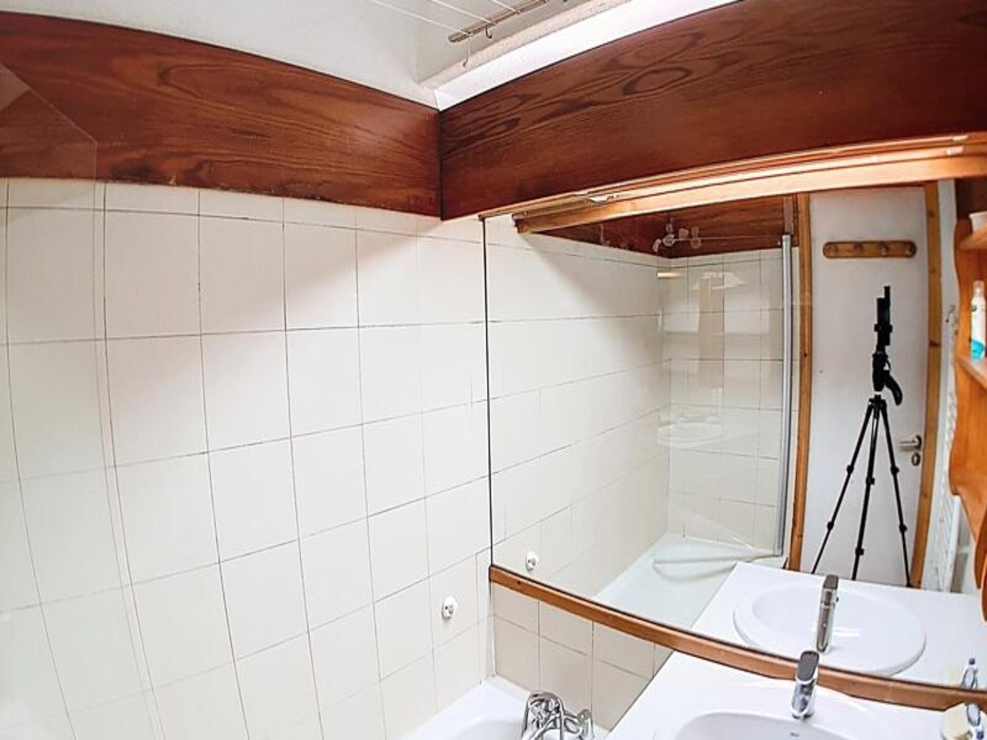 Knusse mezzaninestudio in Val d'Isère met balkon en bergzicht - foto 13