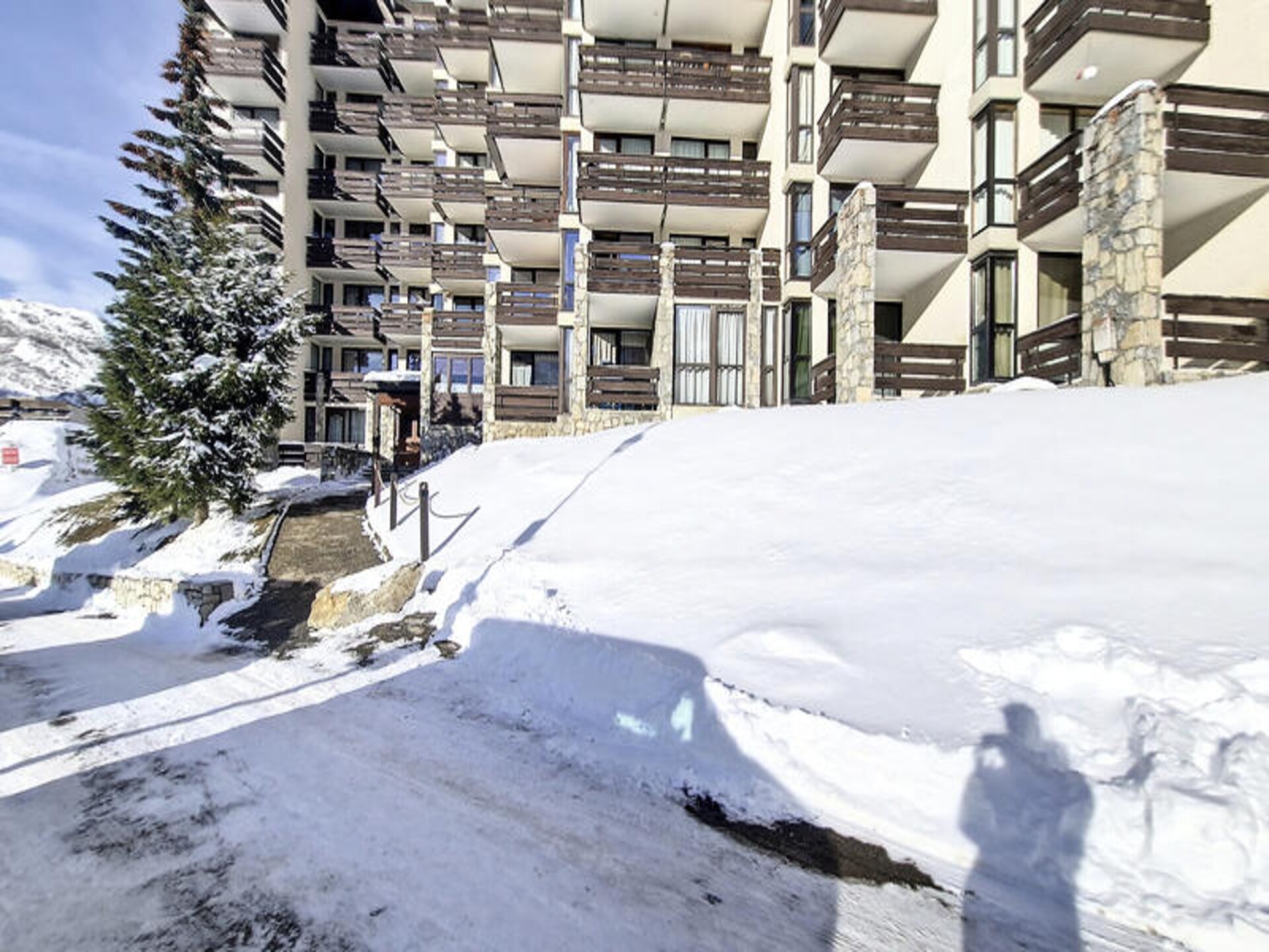 Knus appartement in het hart van Val d'Isère met uitzicht op Bellevarde - foto 15
