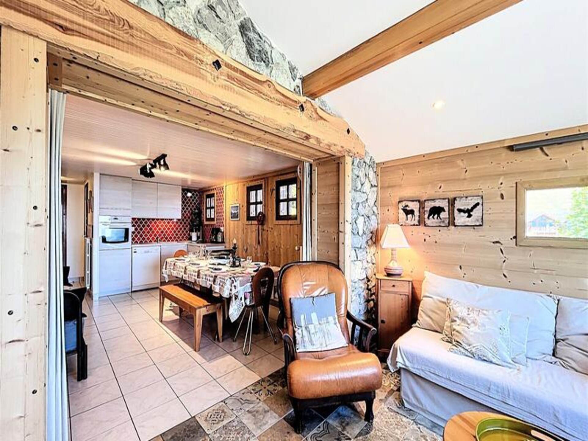 Authentiek appartement voor 8 aan de piste in La Toussuire - foto 3