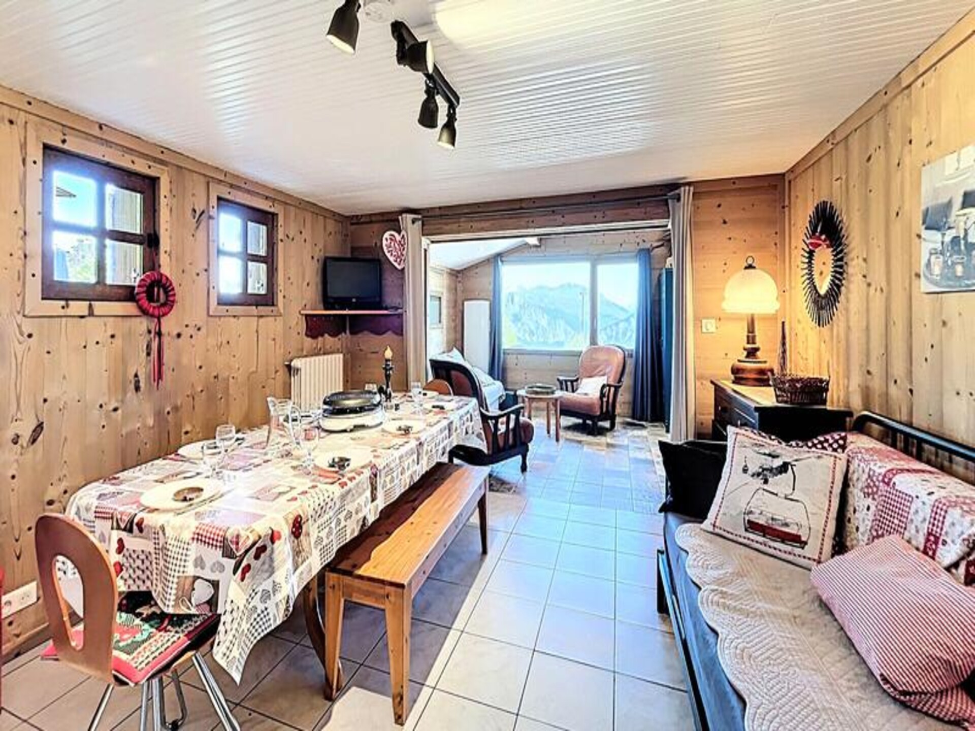 Authentiek appartement voor 8 aan de piste in La Toussuire - foto 12