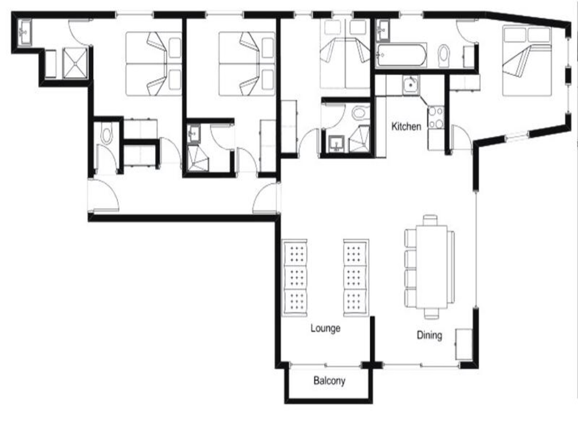 Appartement voor 8 personen in Val d'Isère, 100m van de Olympique-lift - foto 18