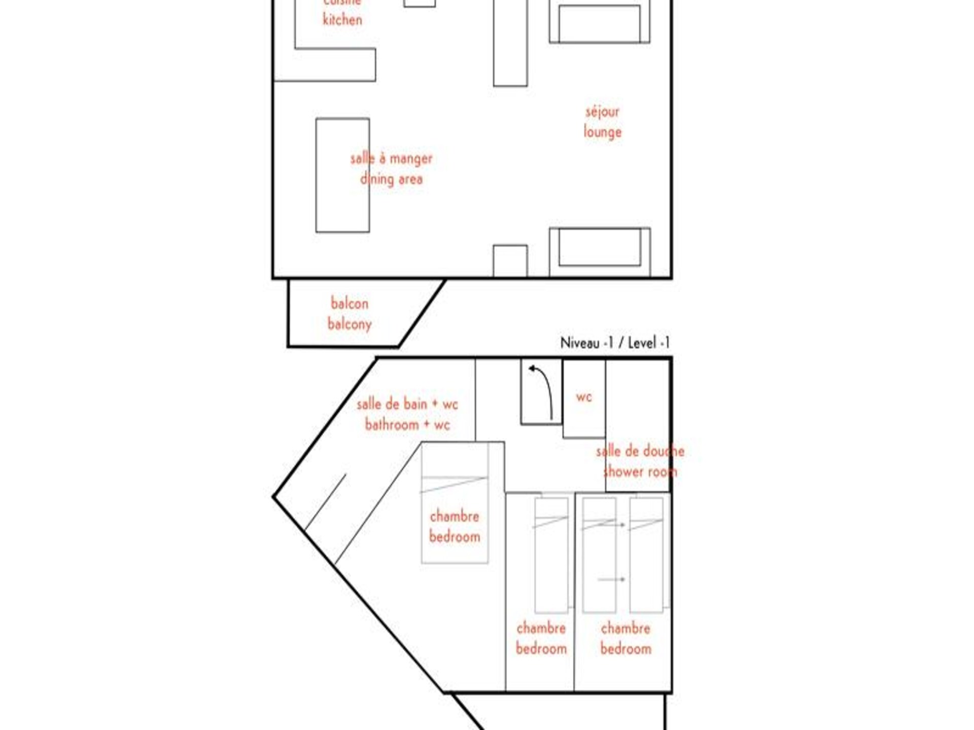 Appartement AQ 210 in Résidence Aquila: ski-in/ski-out in Val d'Isère - foto 18