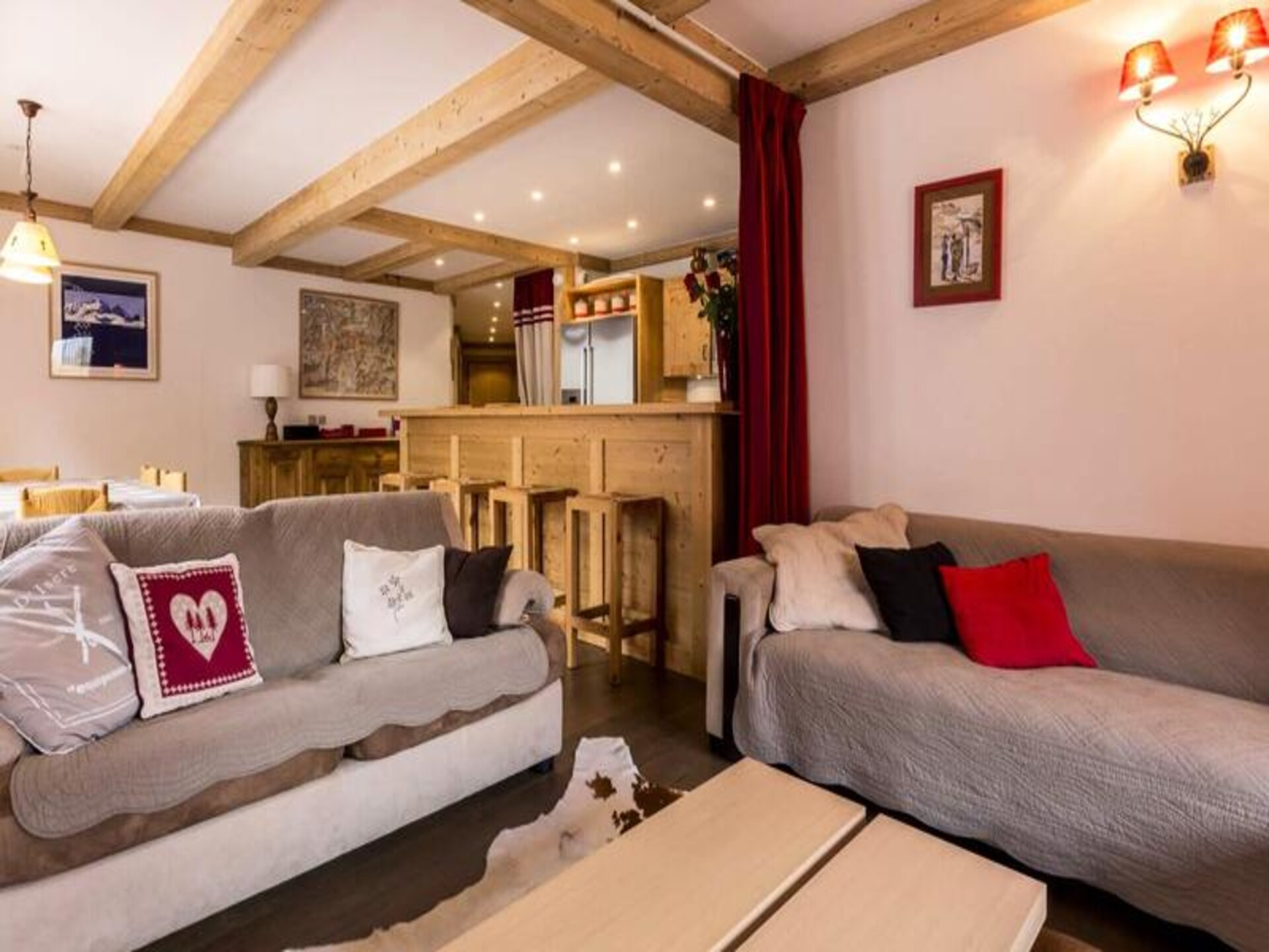 Elegant 4-persoons appartement op 200m van de piste in Val d'Isère - foto 7