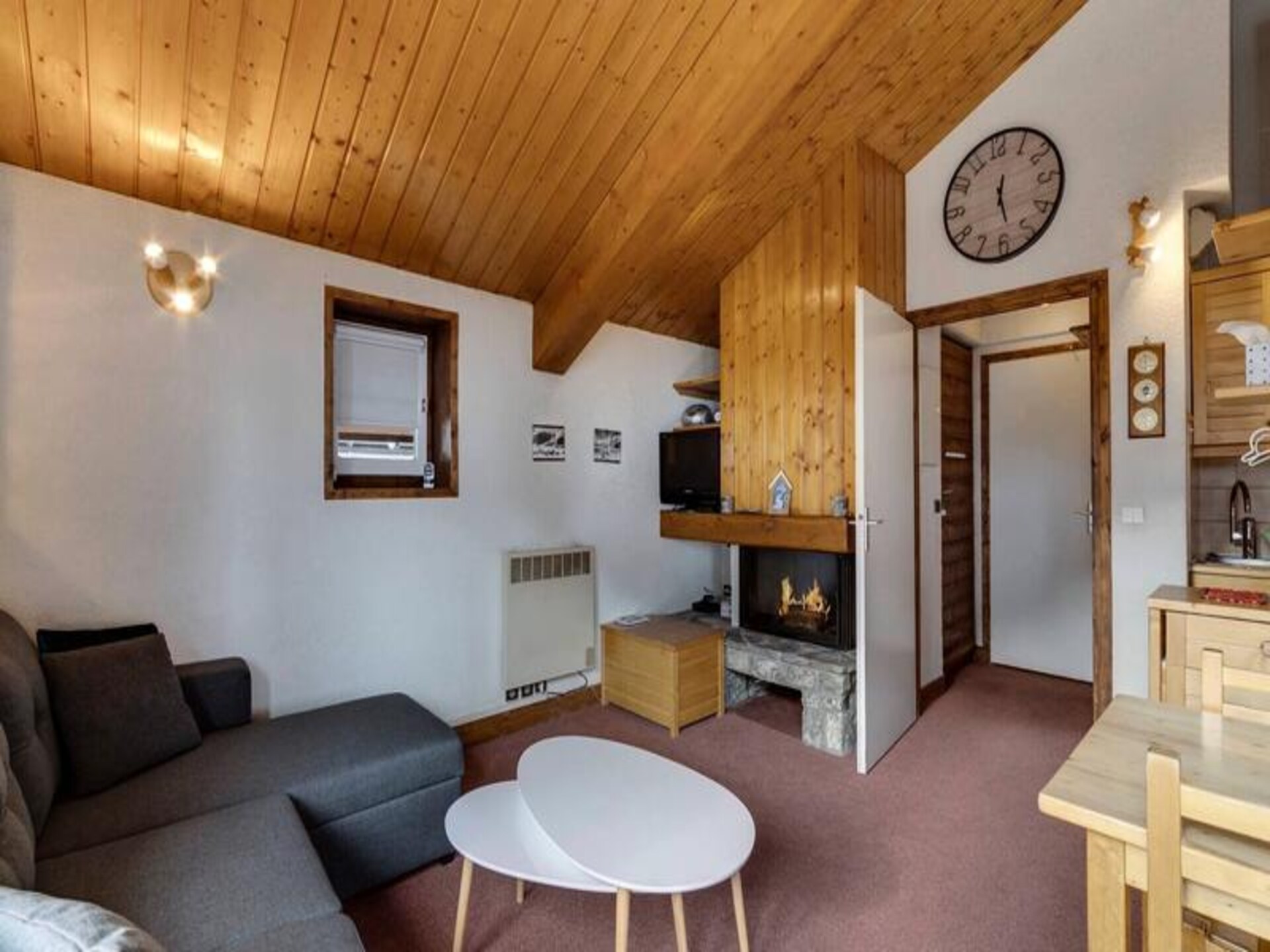 Appartement 5p met balkon op zuiden, vlakbij de piste in Val d'Isère - foto 6