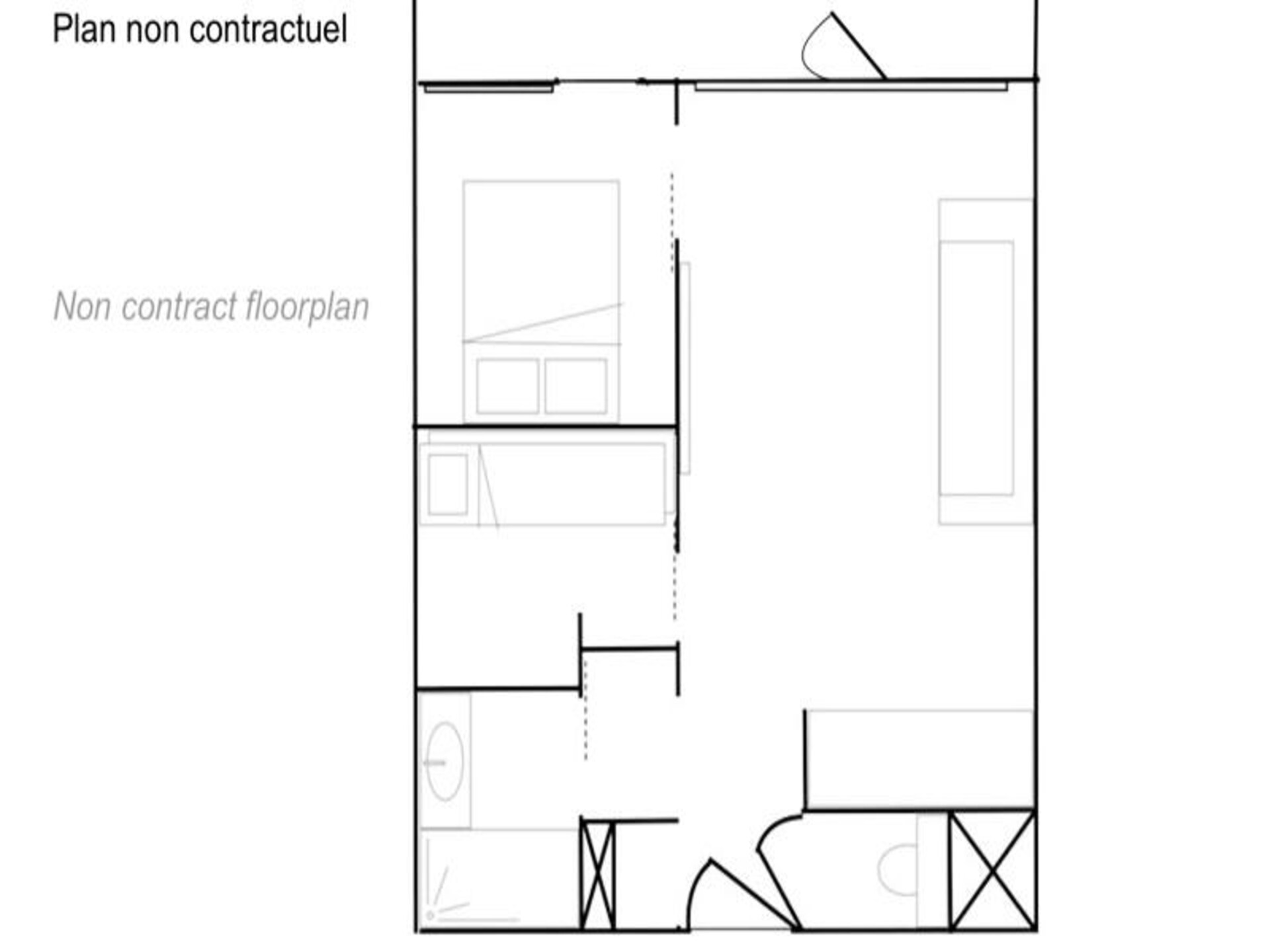 Vernieuwd appartement in Val d'Isère met balkon op het zuiden en directe piste-toegang - foto 16