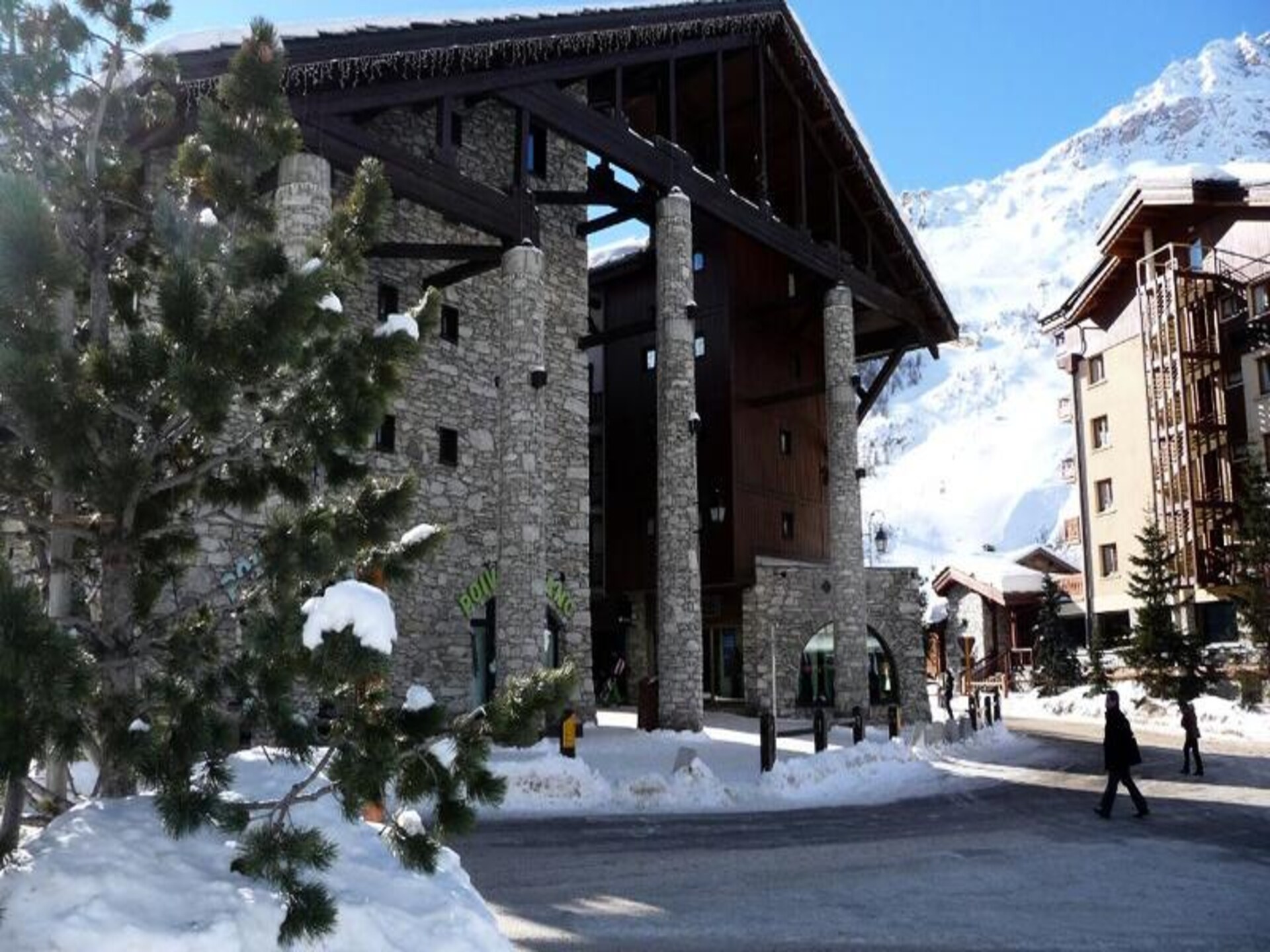 Authentiek 6-persoons appartement in Val d'Isère Village met balkon op het westen - foto 3