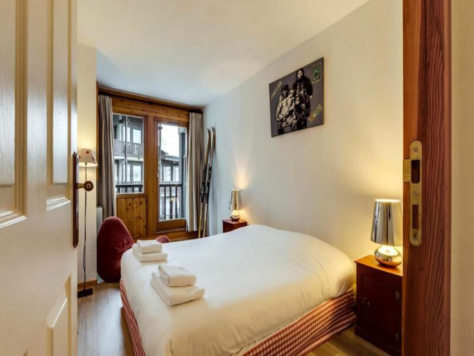 Authentiek 6-persoons appartement in Val d'Isère Village met balkon op het westen - foto 7