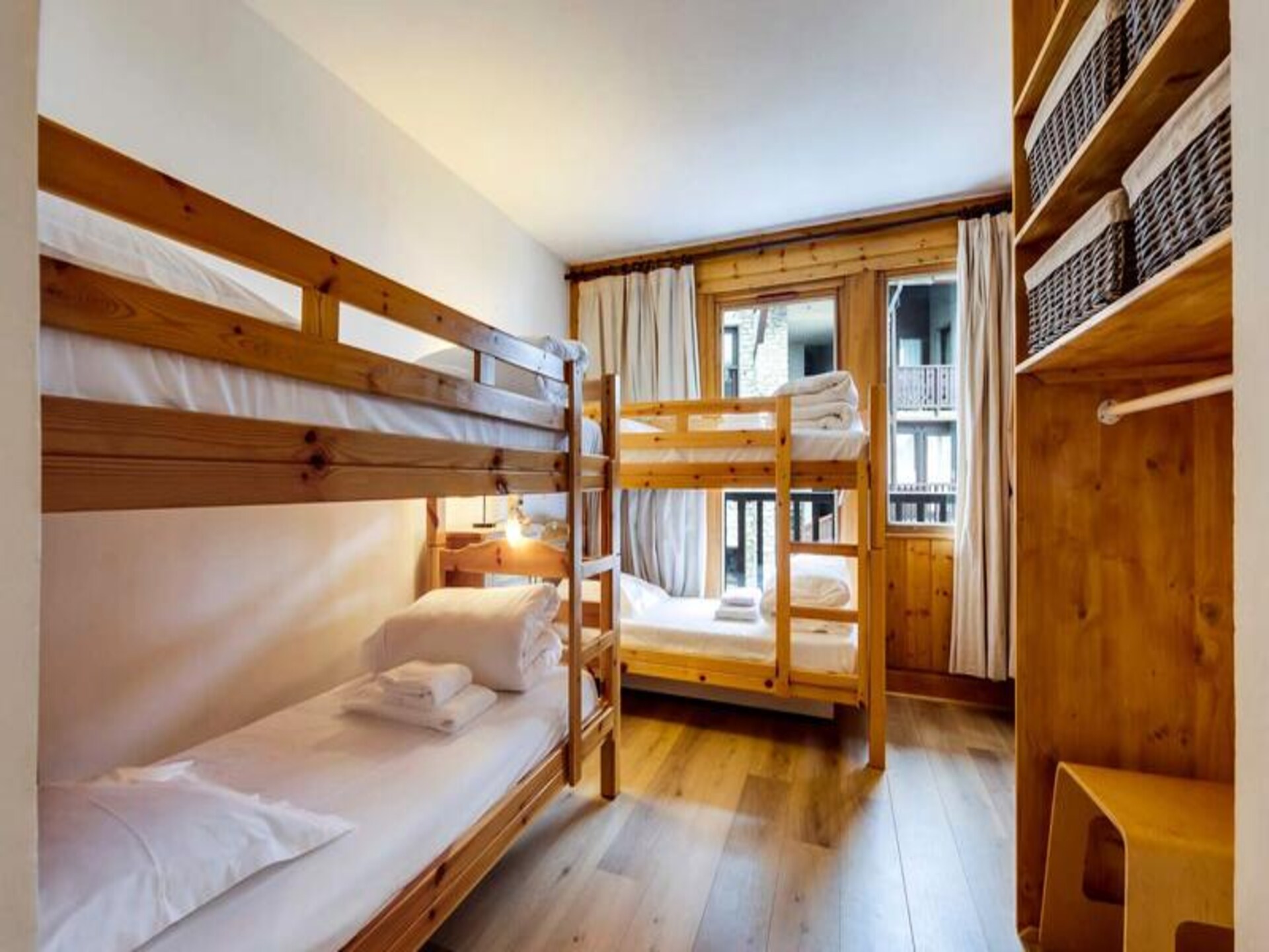 Authentiek 6-persoons appartement in Val d'Isère Village met balkon op het westen - foto 11