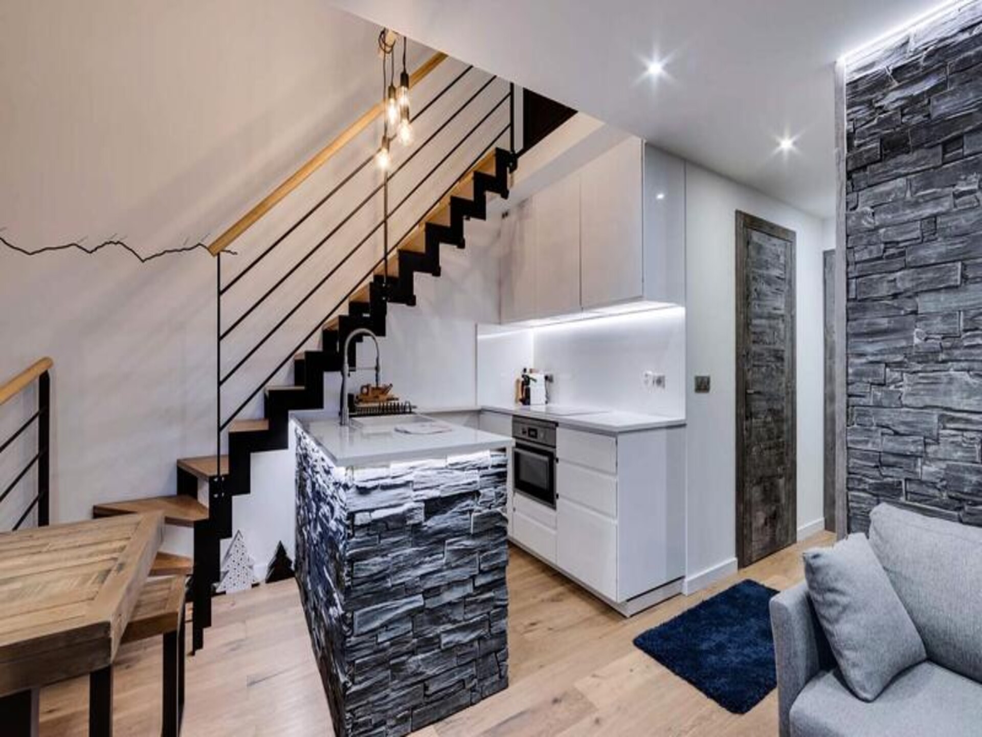 Duplex voor 6 personen in Val d'Isère Village, vlakbij de piste - foto 5