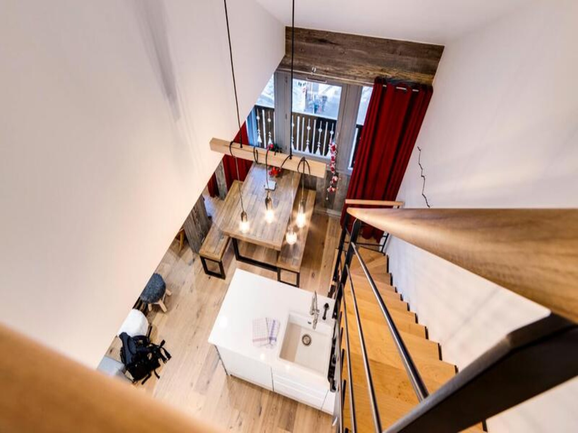 Duplex voor 6 personen in Val d'Isère Village, vlakbij de piste - foto 10