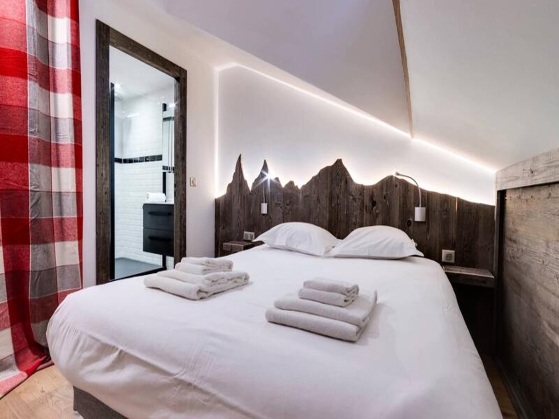 Duplex voor 6 personen in Val d'Isère Village, vlakbij de piste - foto 13