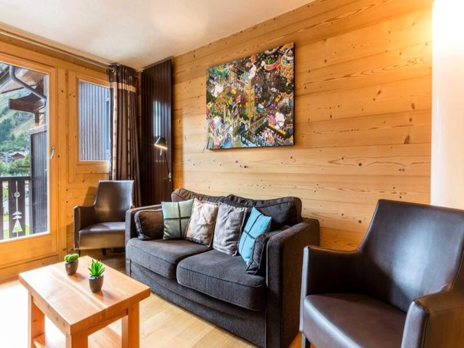 Luxe 3-slaapkamer appartement op de piste in Val d'Isère Village - foto 2