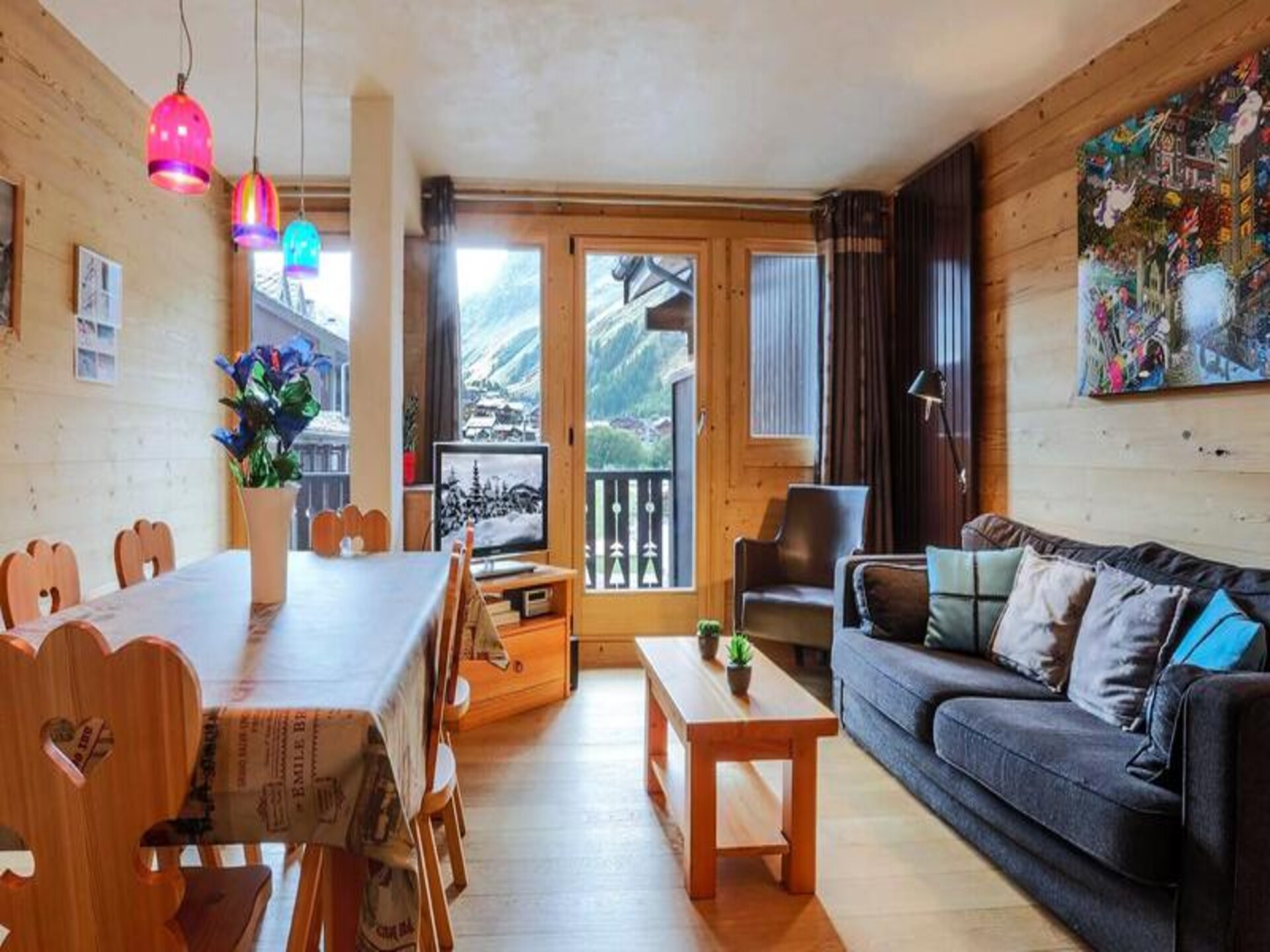 Luxe 3-slaapkamer appartement op de piste in Val d'Isère Village - foto 4