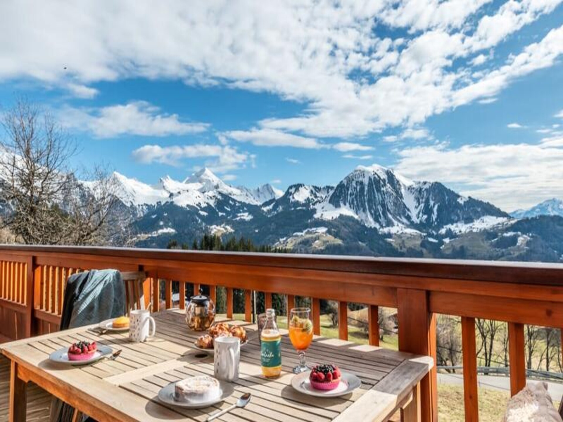 Chalet Tekoa in Manigod: 8 pers., 5 min. van de piste & sauna - foto 4