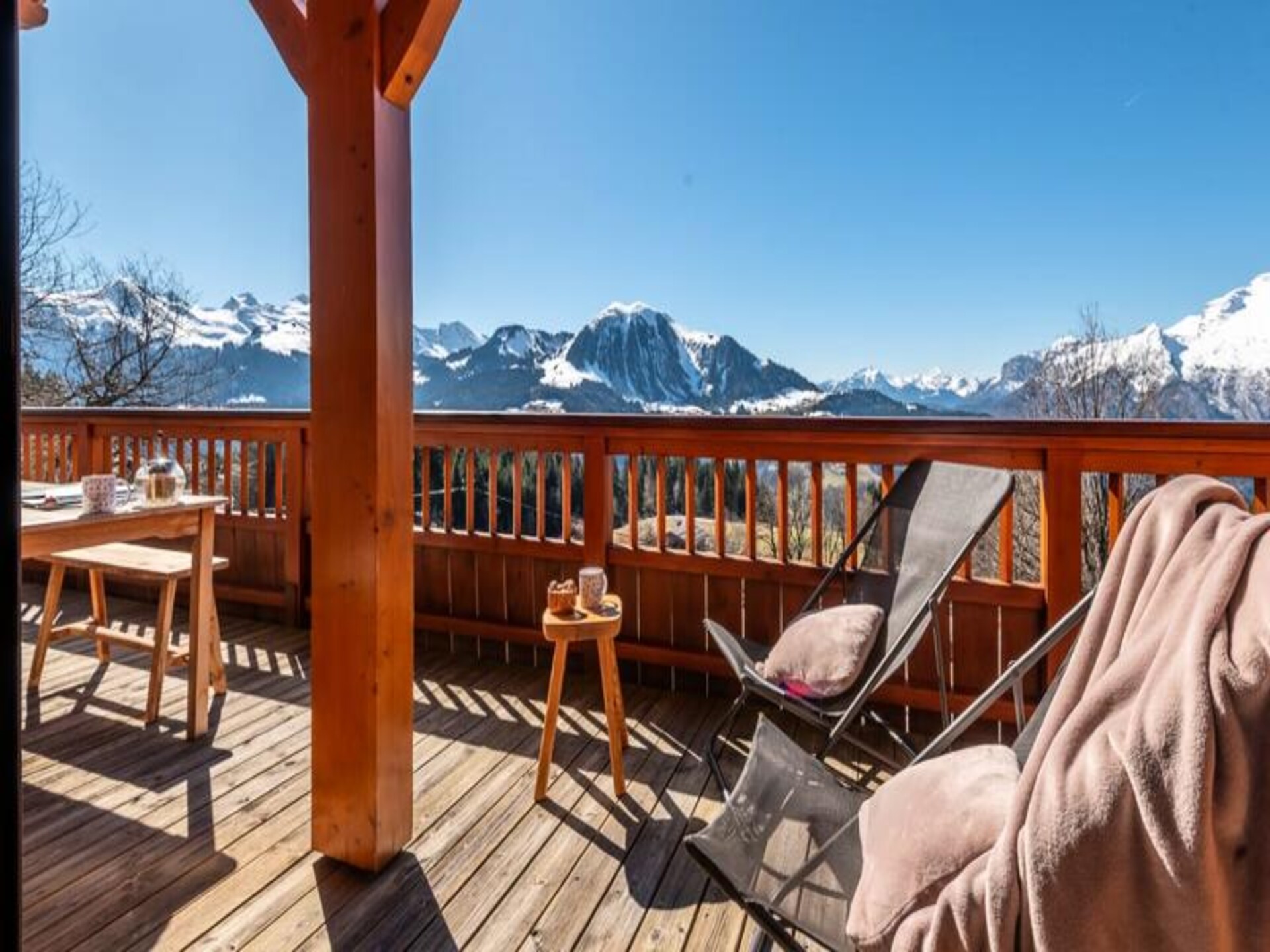 Chalet Tekoa in Manigod: 8 pers., 5 min. van de piste & sauna - foto 7