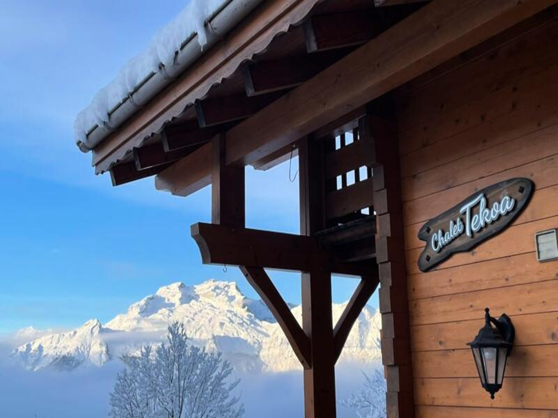 Chalet Tekoa in Manigod: 8 pers., 5 min. van de piste & sauna - foto 10