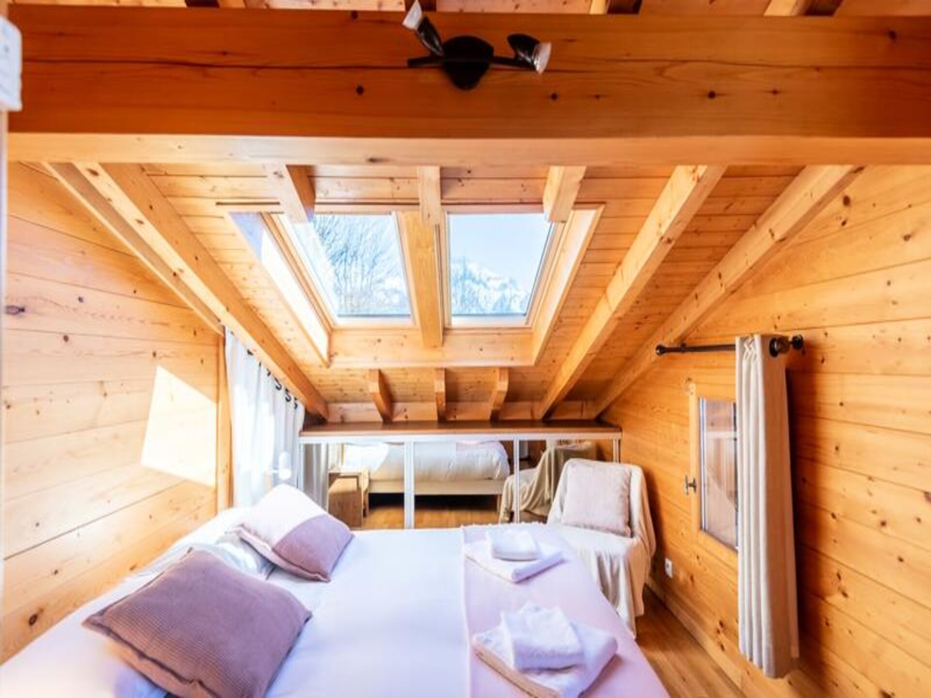 Chalet Tekoa in Manigod: 8 pers., 5 min. van de piste & sauna - foto 16