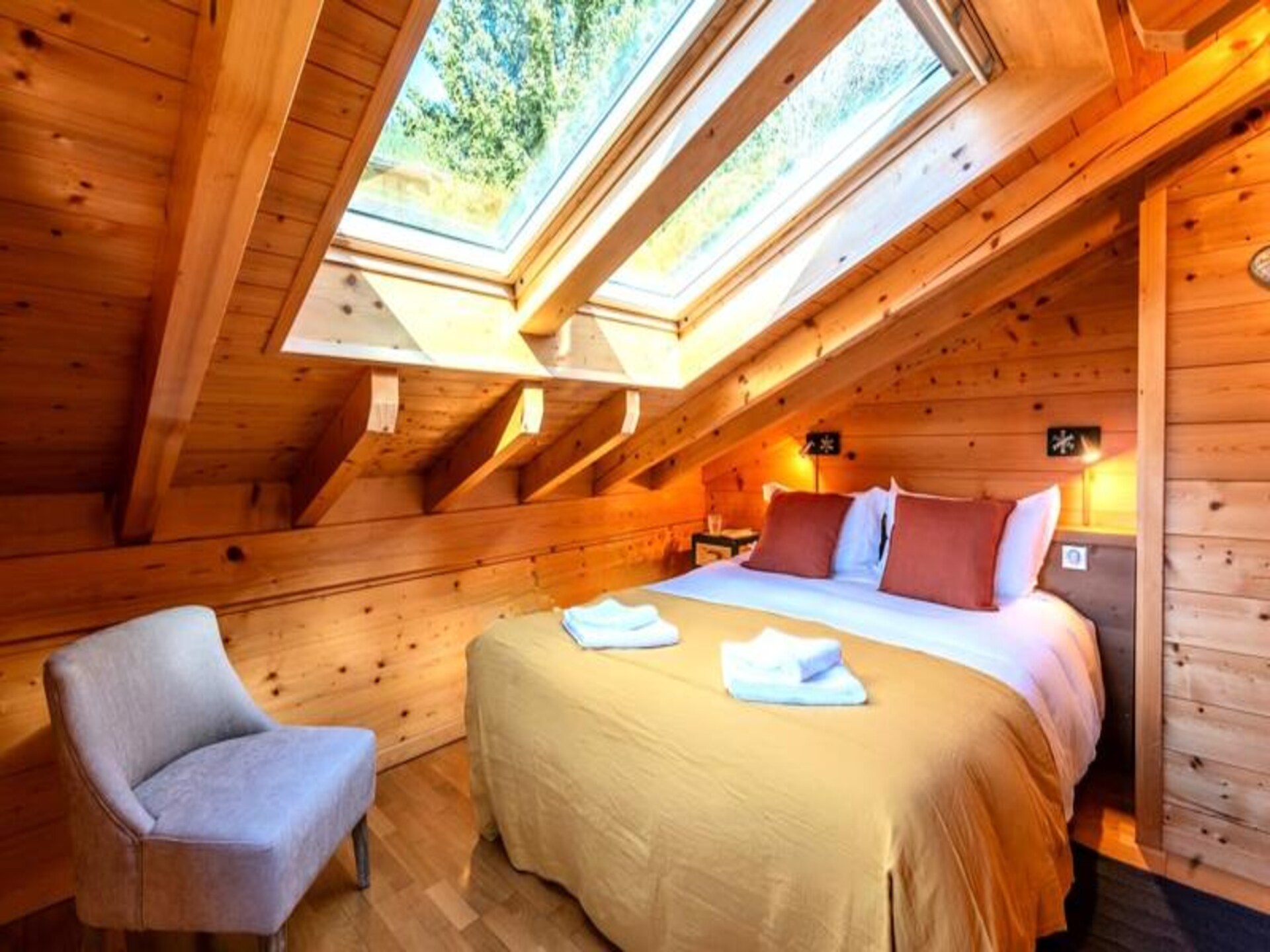 Chalet Tekoa in Manigod: 8 pers., 5 min. van de piste & sauna - foto 18