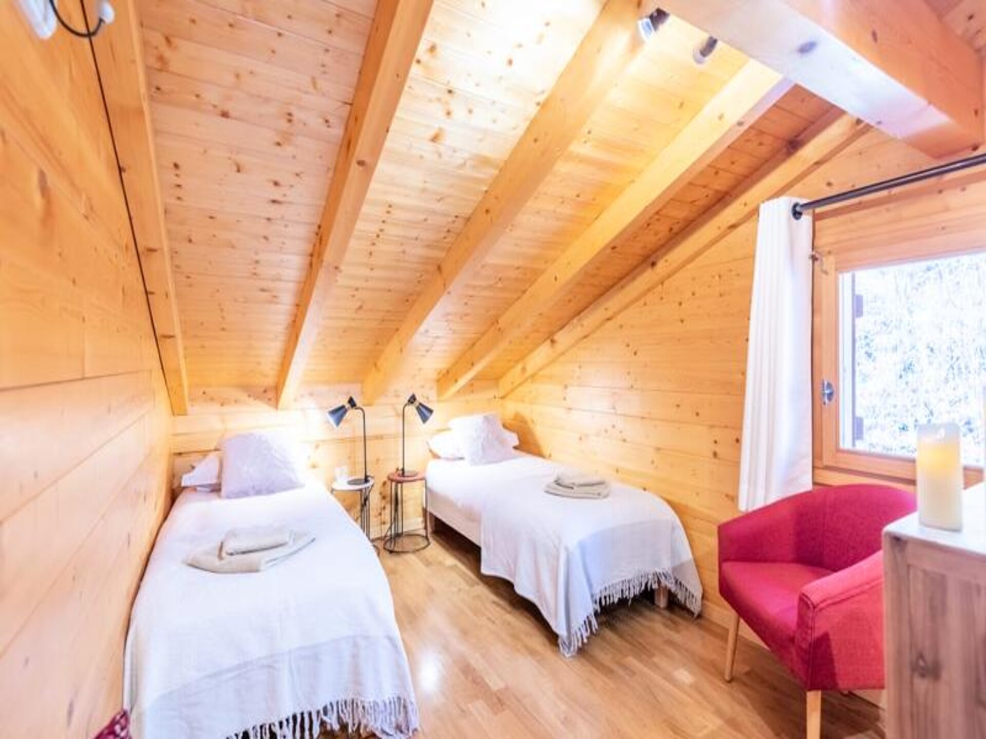 Chalet Tekoa in Manigod: 8 pers., 5 min. van de piste & sauna - foto 22