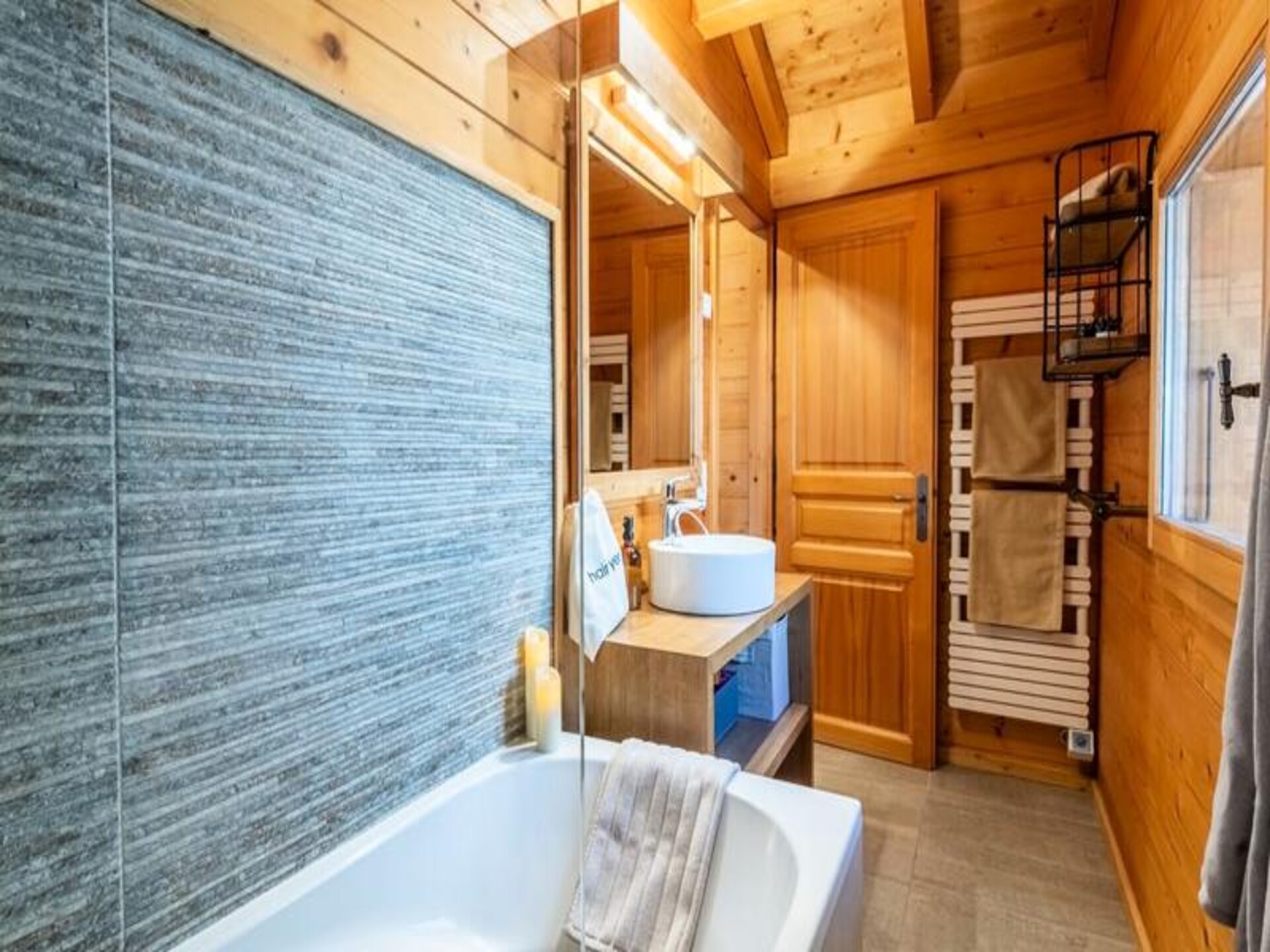 Chalet Tekoa in Manigod: 8 pers., 5 min. van de piste & sauna - foto 23