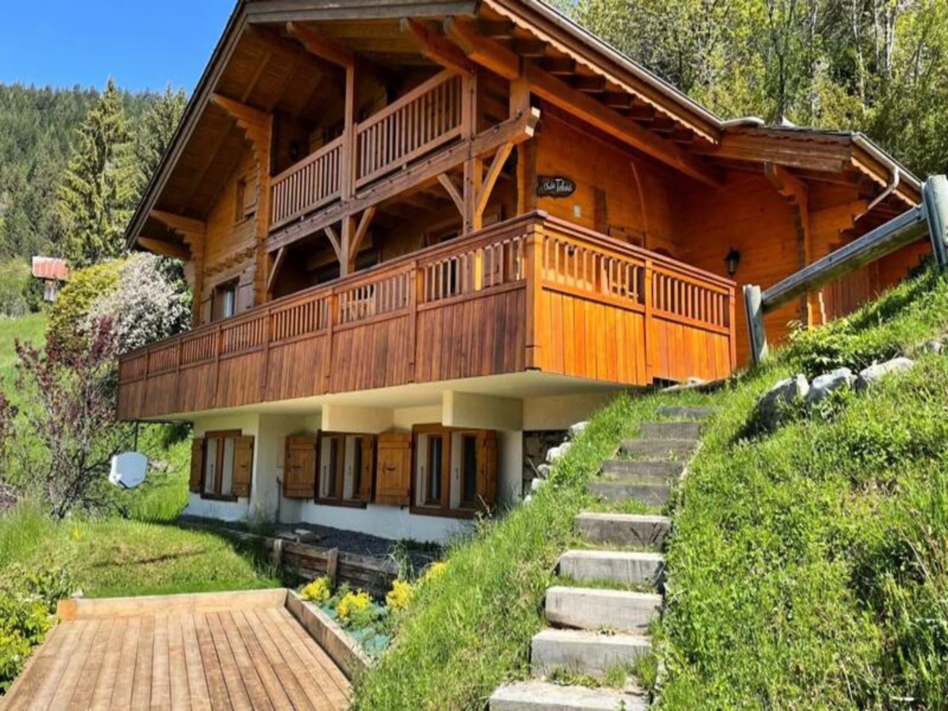 Chalet Tekoa in Manigod: 8 pers., 5 min. van de piste & sauna - foto 45