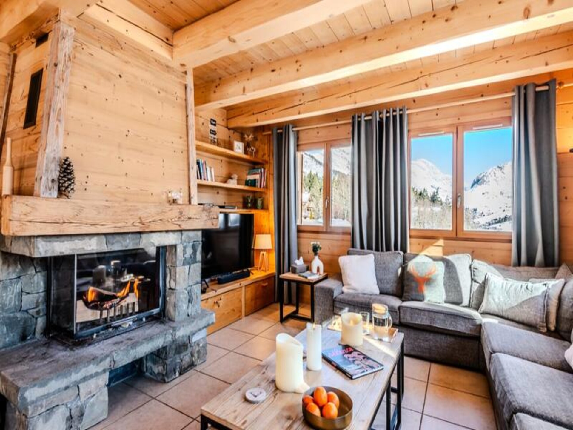 Slow Chalet Mont Real: Luxe chalet voor 12 personen in Le Grand Bornand - foto 10